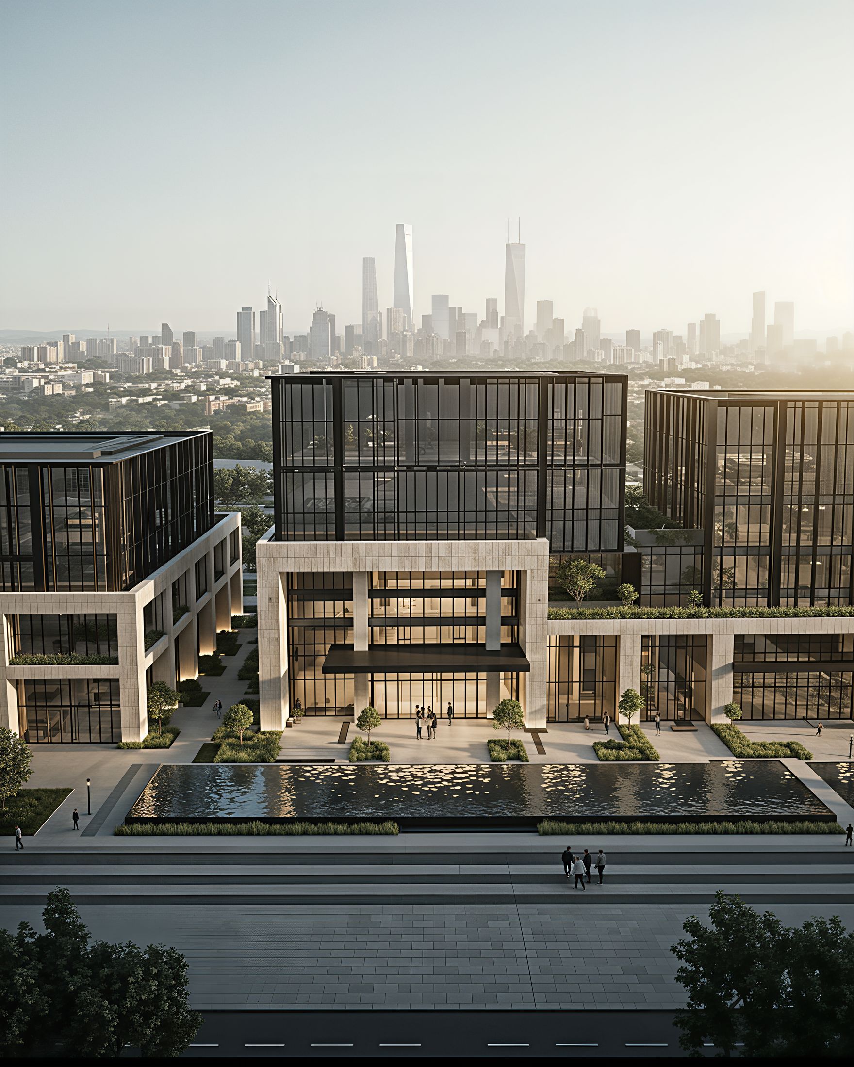 A Mixed-Use Complex — New Administrative Capital, Egypt — Xforms Studio