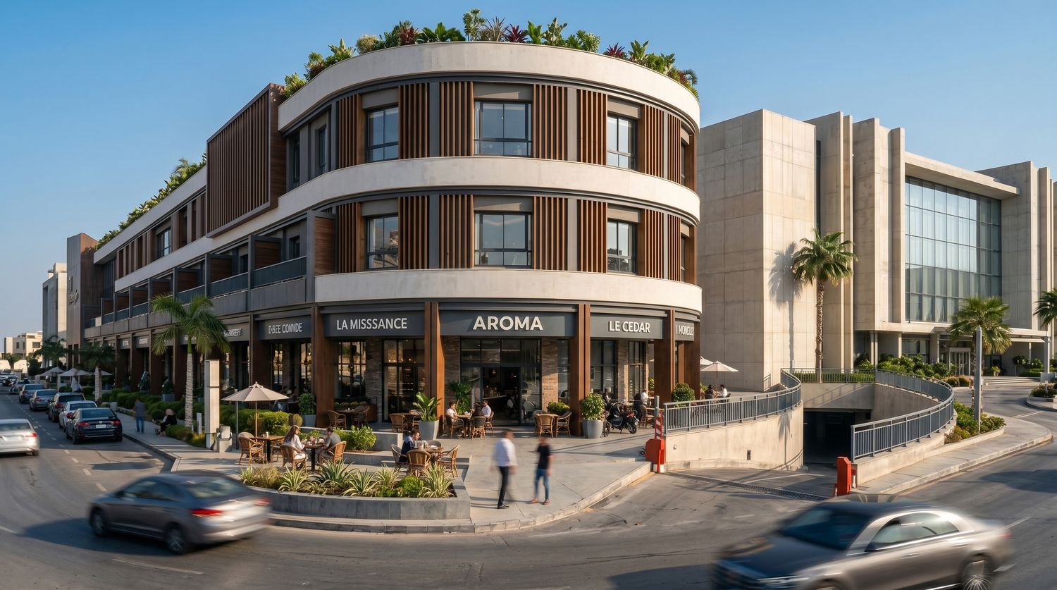 Ek Complex Building -New Cairo —  — Xforms Studio