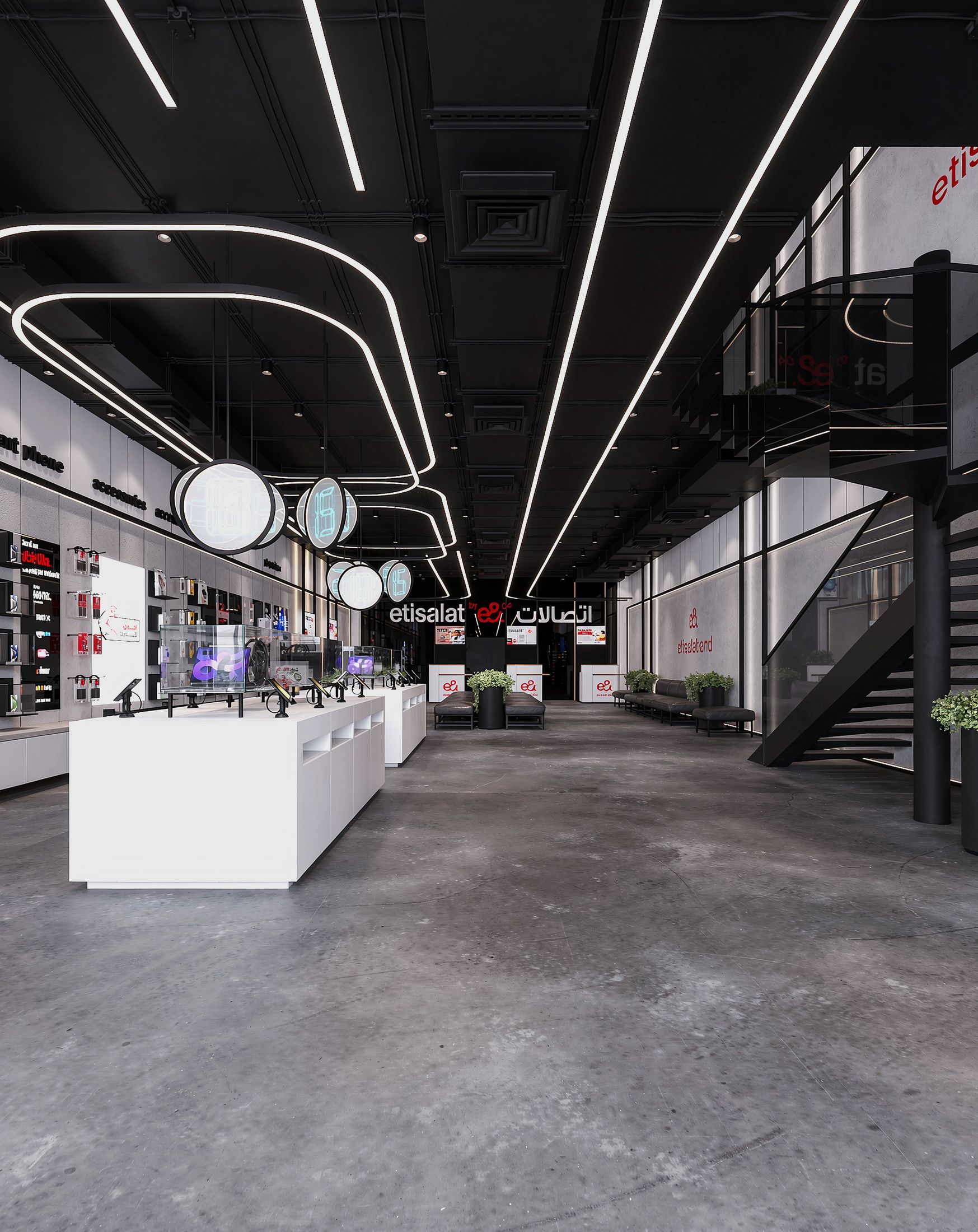 Etisalat Masr — New Concept- Downtowen Mall — Xforms Studio