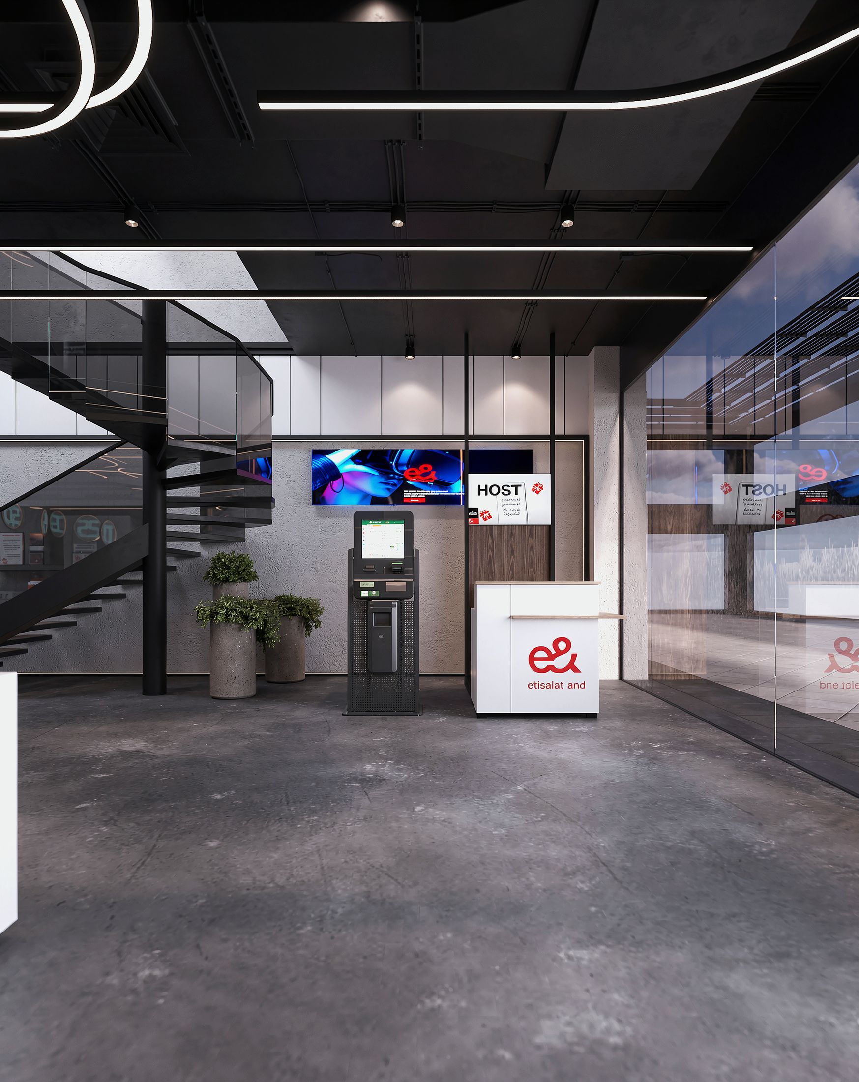 Etisalat Masr — New Concept- Downtowen Mall — Xforms Studio