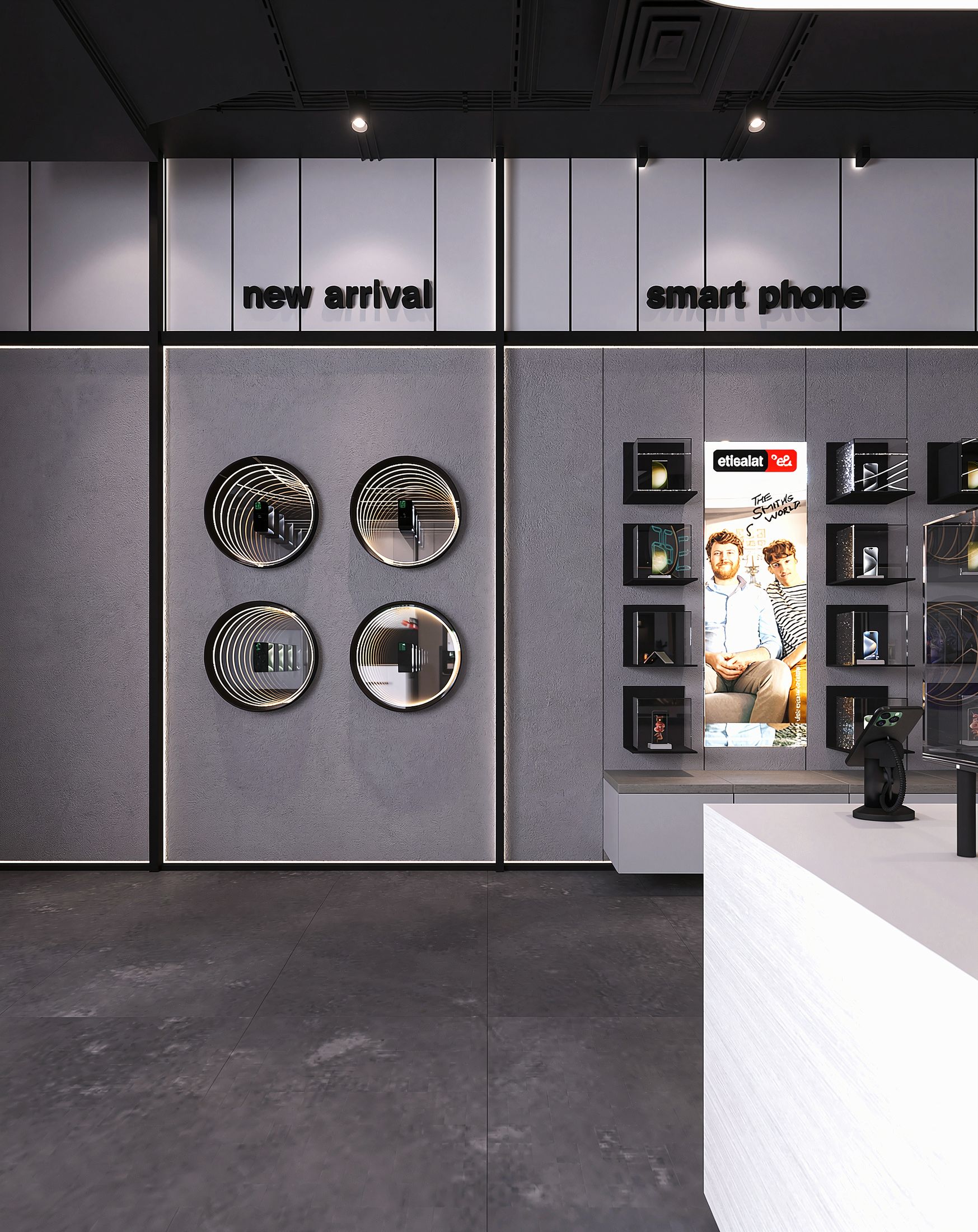 Etisalat Masr — New Concept- Downtowen Mall — Xforms Studio