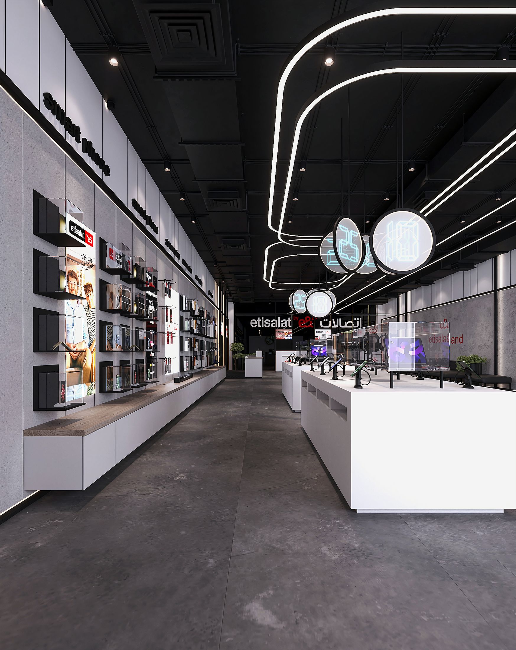 Etisalat Masr — New Concept- Downtowen Mall — Xforms Studio