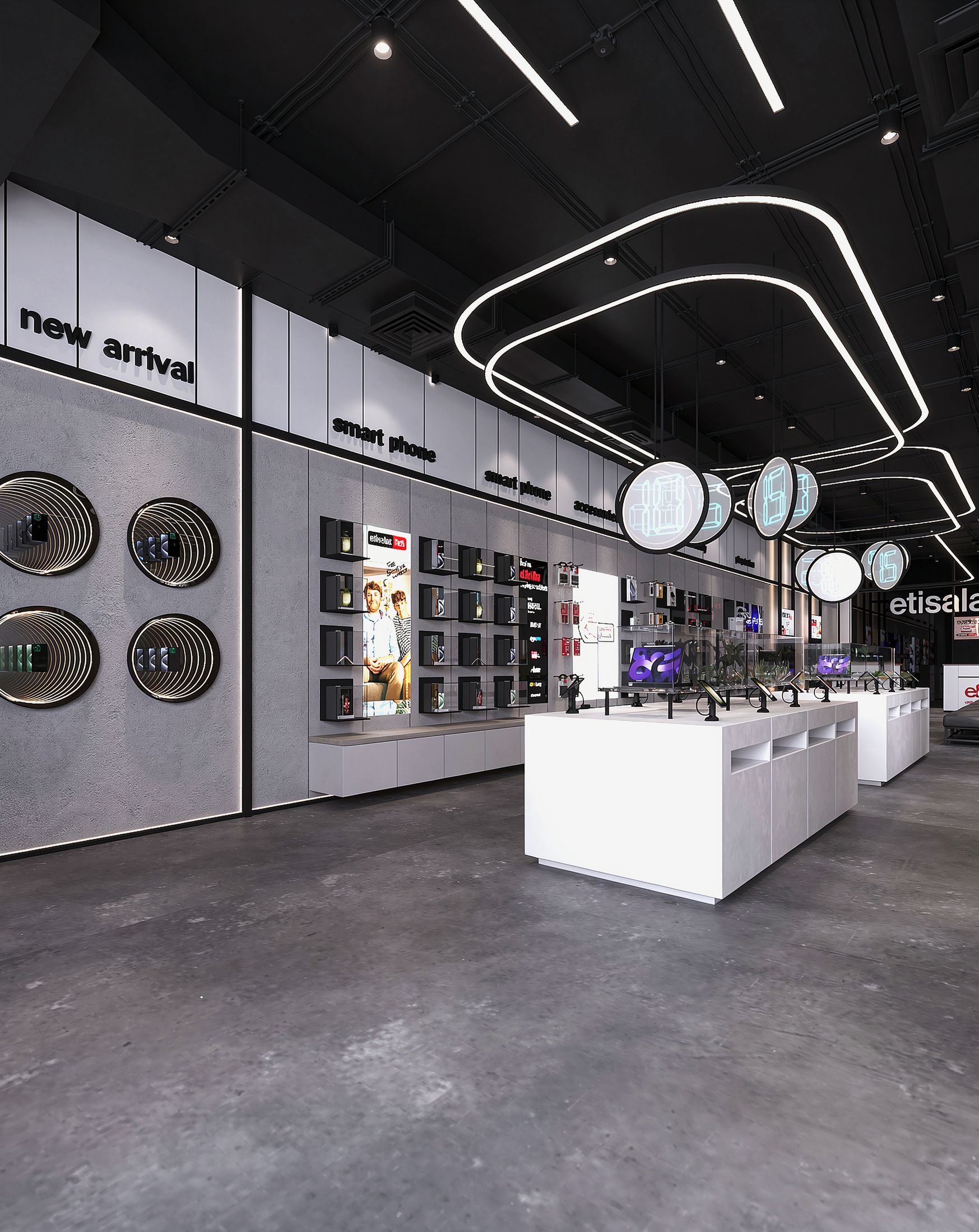 Etisalat Masr — New Concept- Downtowen Mall — Xforms Studio