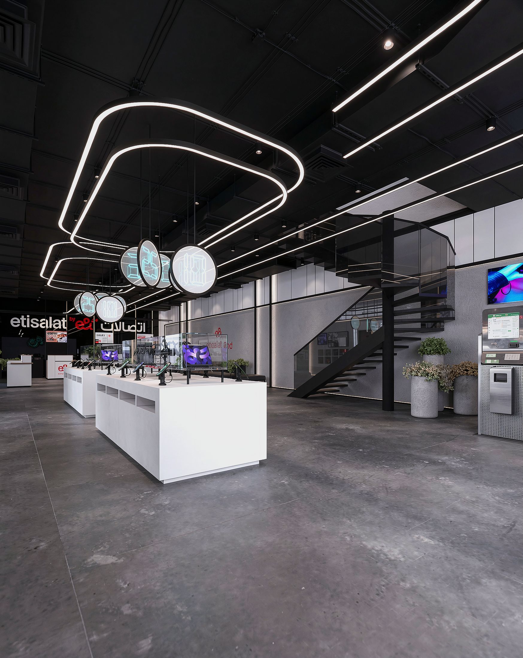 Etisalat Masr — New Concept- Downtowen Mall — Xforms Studio