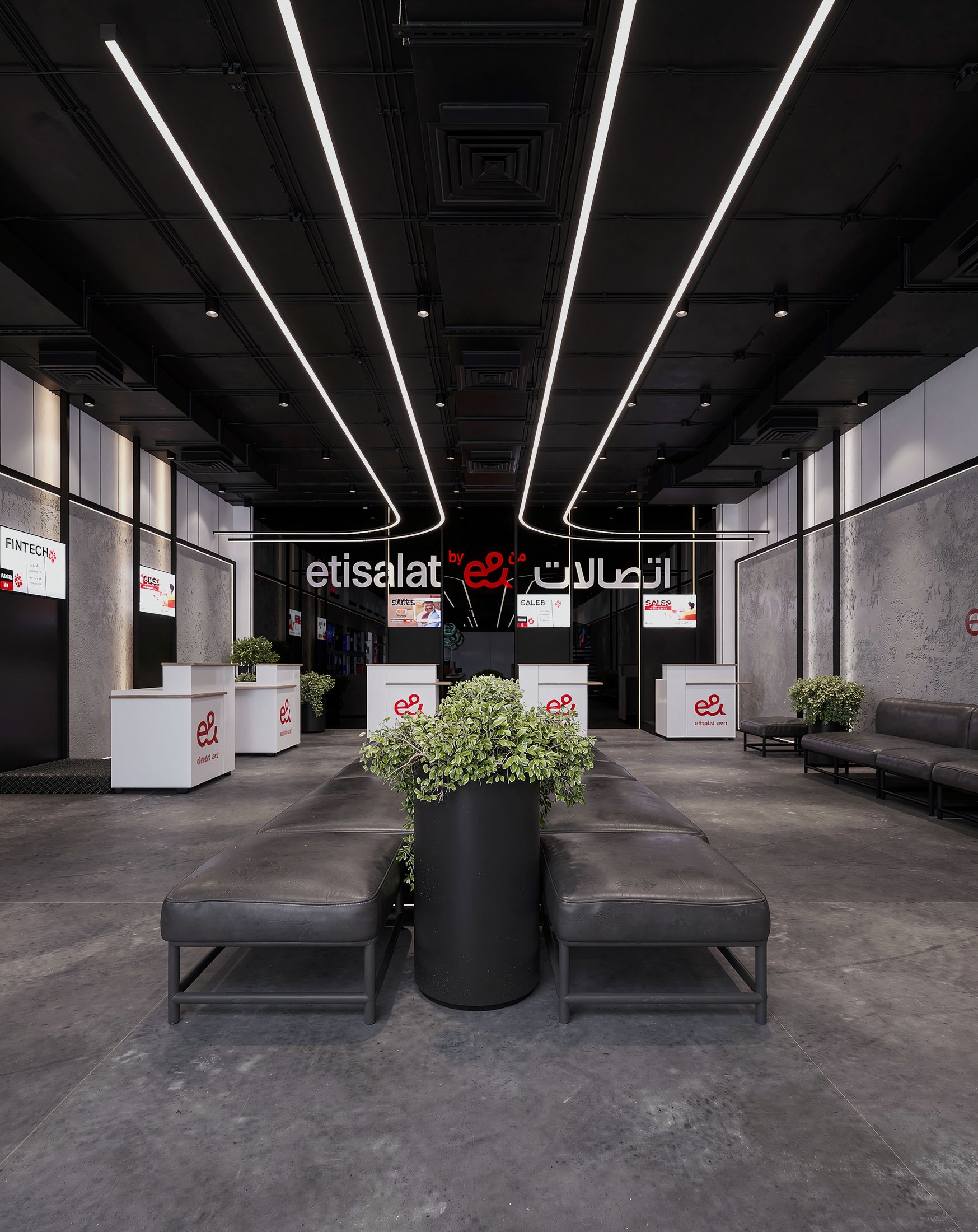 Etisalat Masr — New Concept- Downtowen Mall — Xforms Studio