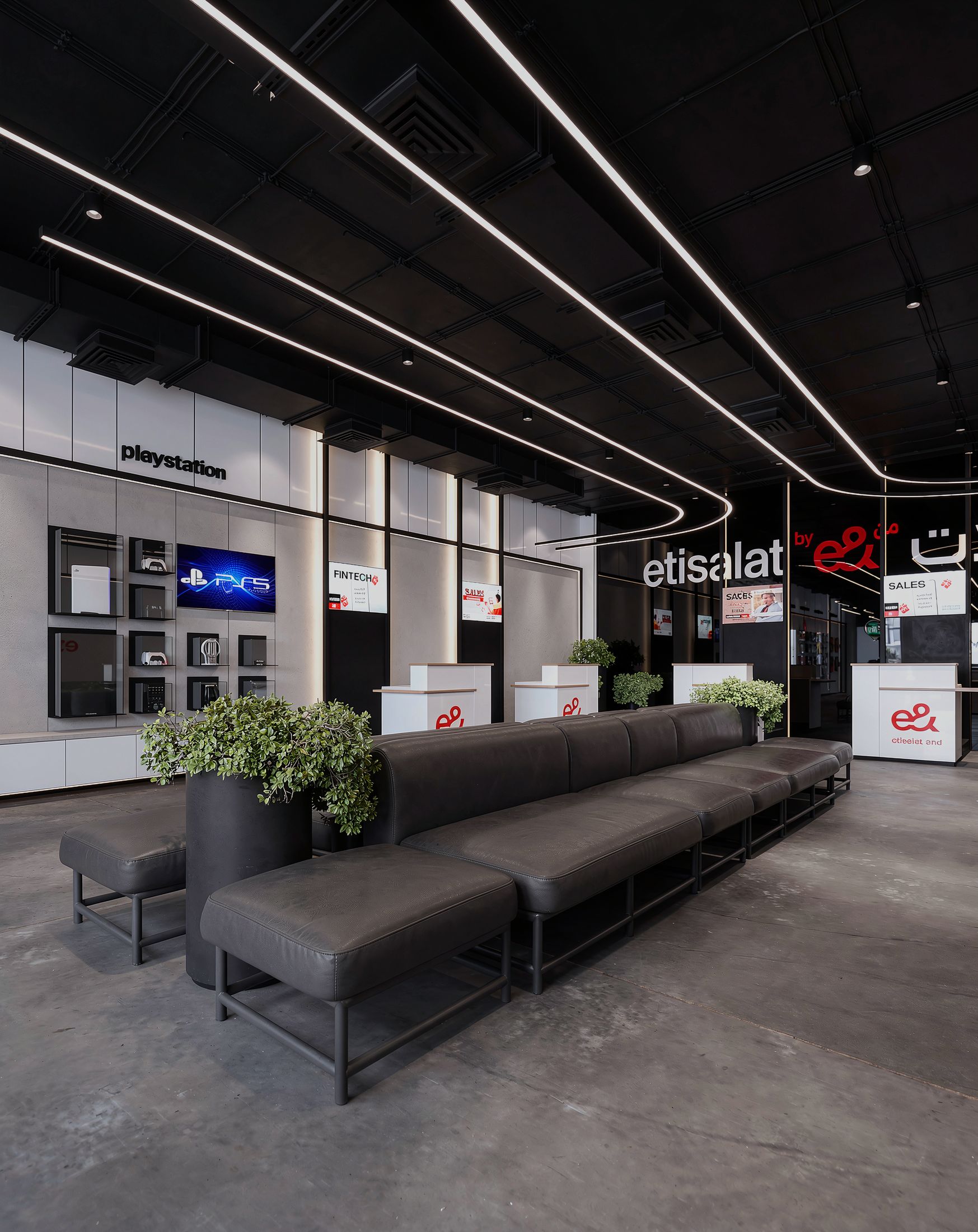 Etisalat Masr — New Concept- Downtowen Mall — Xforms Studio