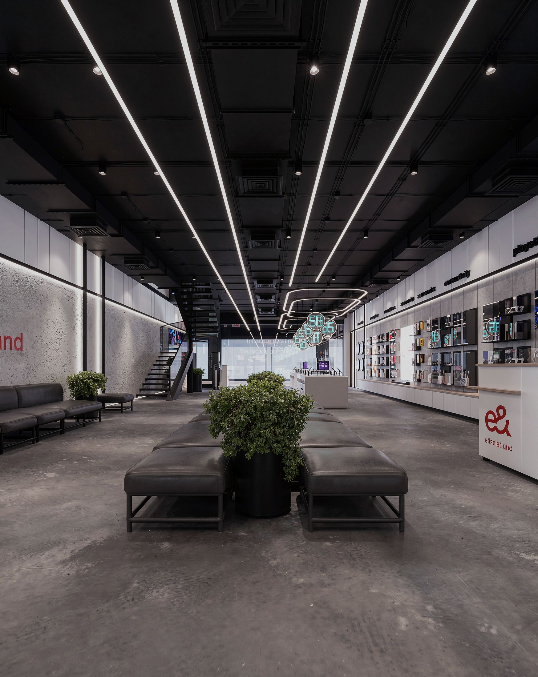 Etisalat Masr — New Concept- Downtowen Mall — Xforms Studio