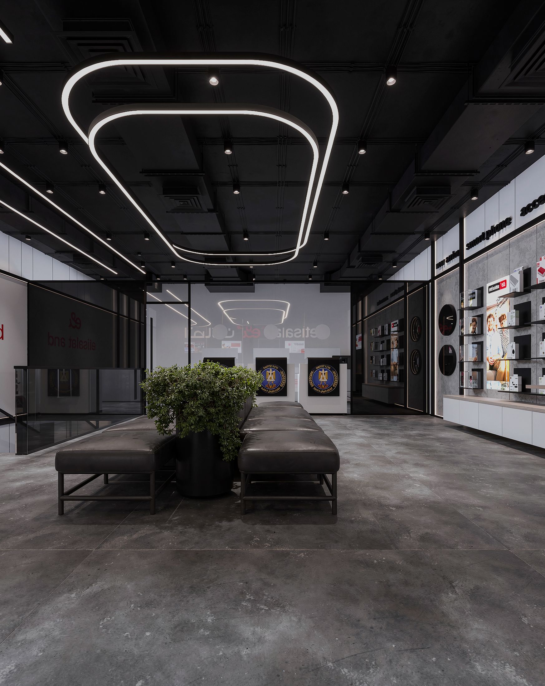 Etisalat Masr — New Concept- Downtowen Mall — Xforms Studio