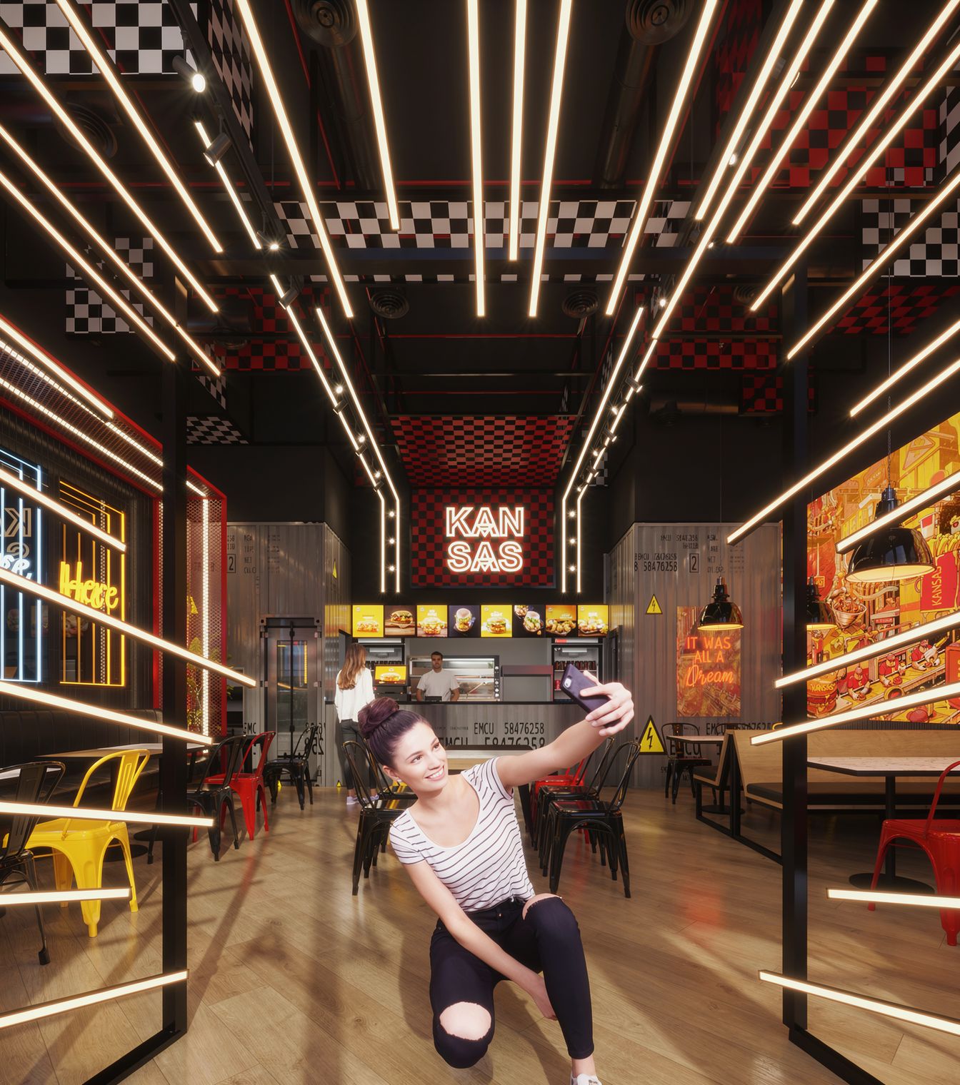 Kansas — Air Mall, Madinaty, Cairo — Xforms Studio