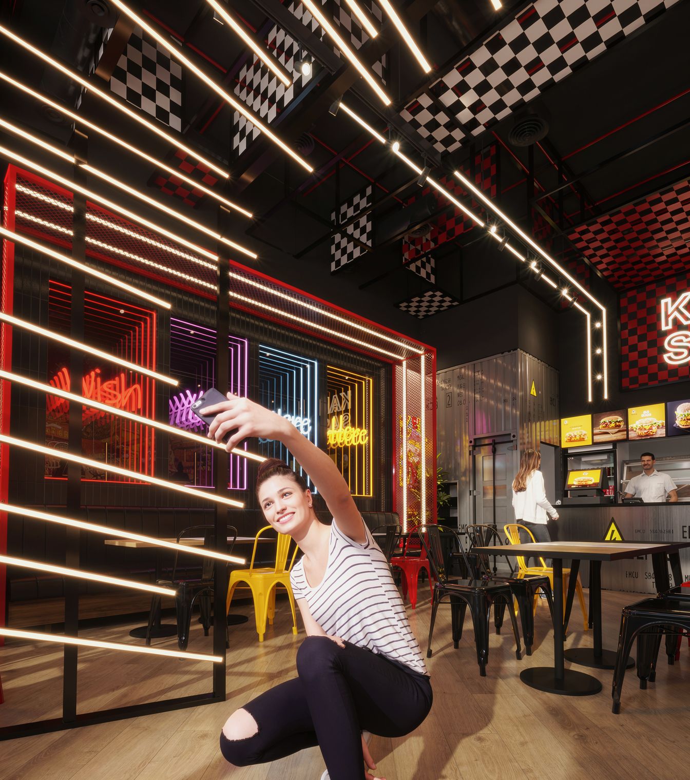 Kansas — Air Mall, Madinaty, Cairo — Xforms Studio