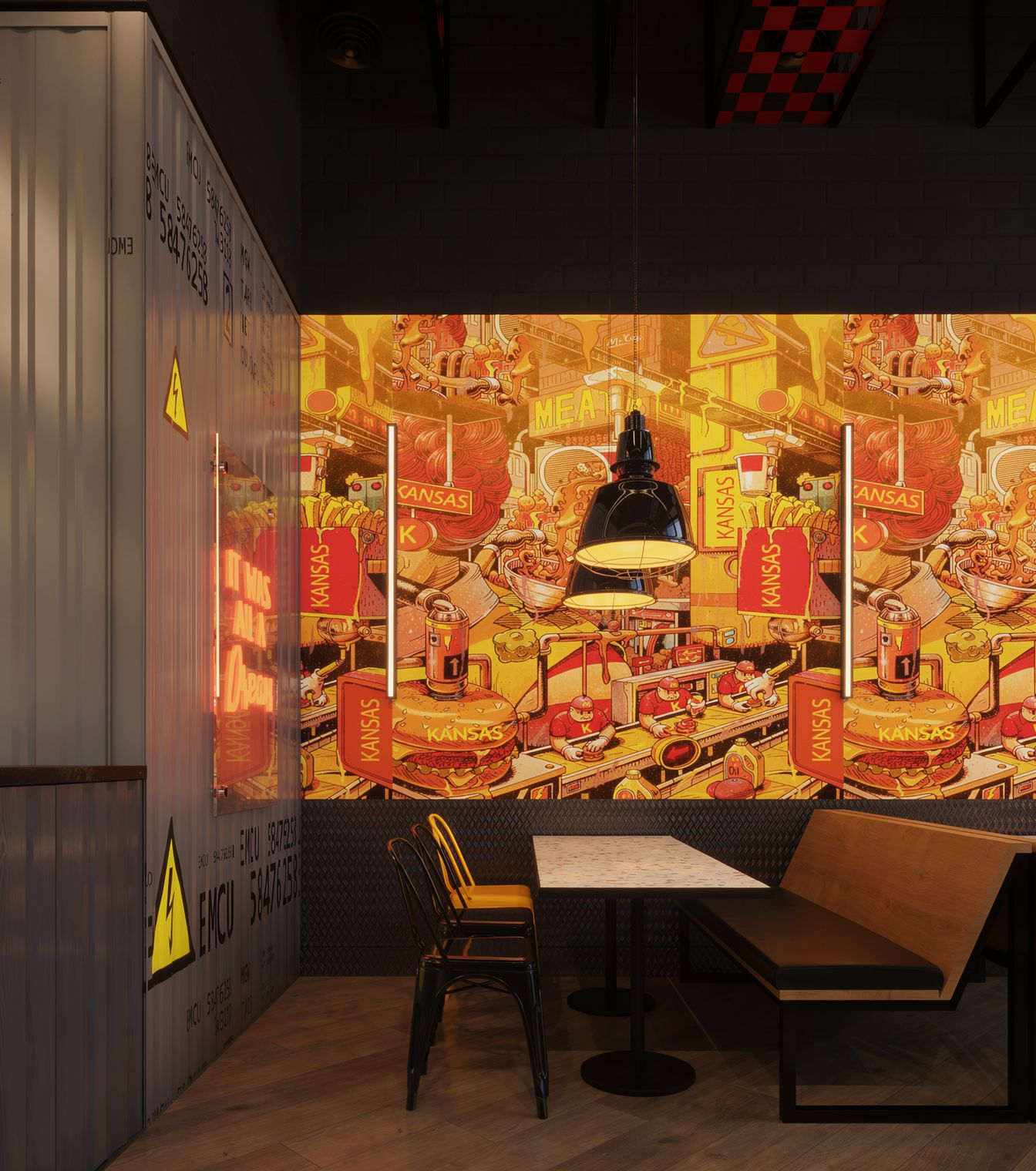 Kansas — Air Mall, Madinaty, Cairo — Xforms Studio