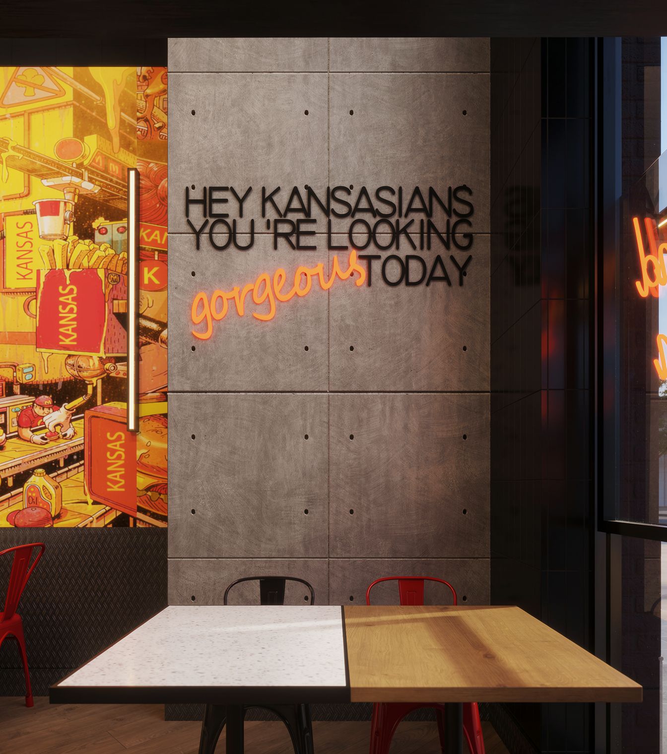 Kansas — Air Mall, Madinaty, Cairo — Xforms Studio