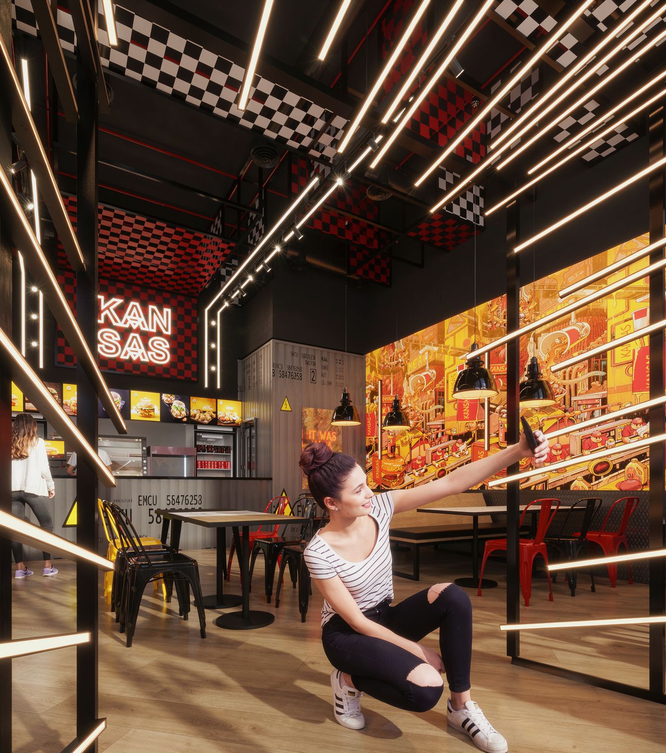 Kansas — Air Mall, Madinaty, Cairo — Xforms Studio