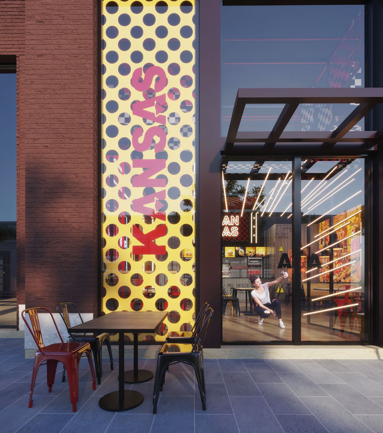 Kansas — Air Mall, Madinaty, Cairo — Xforms Studio
