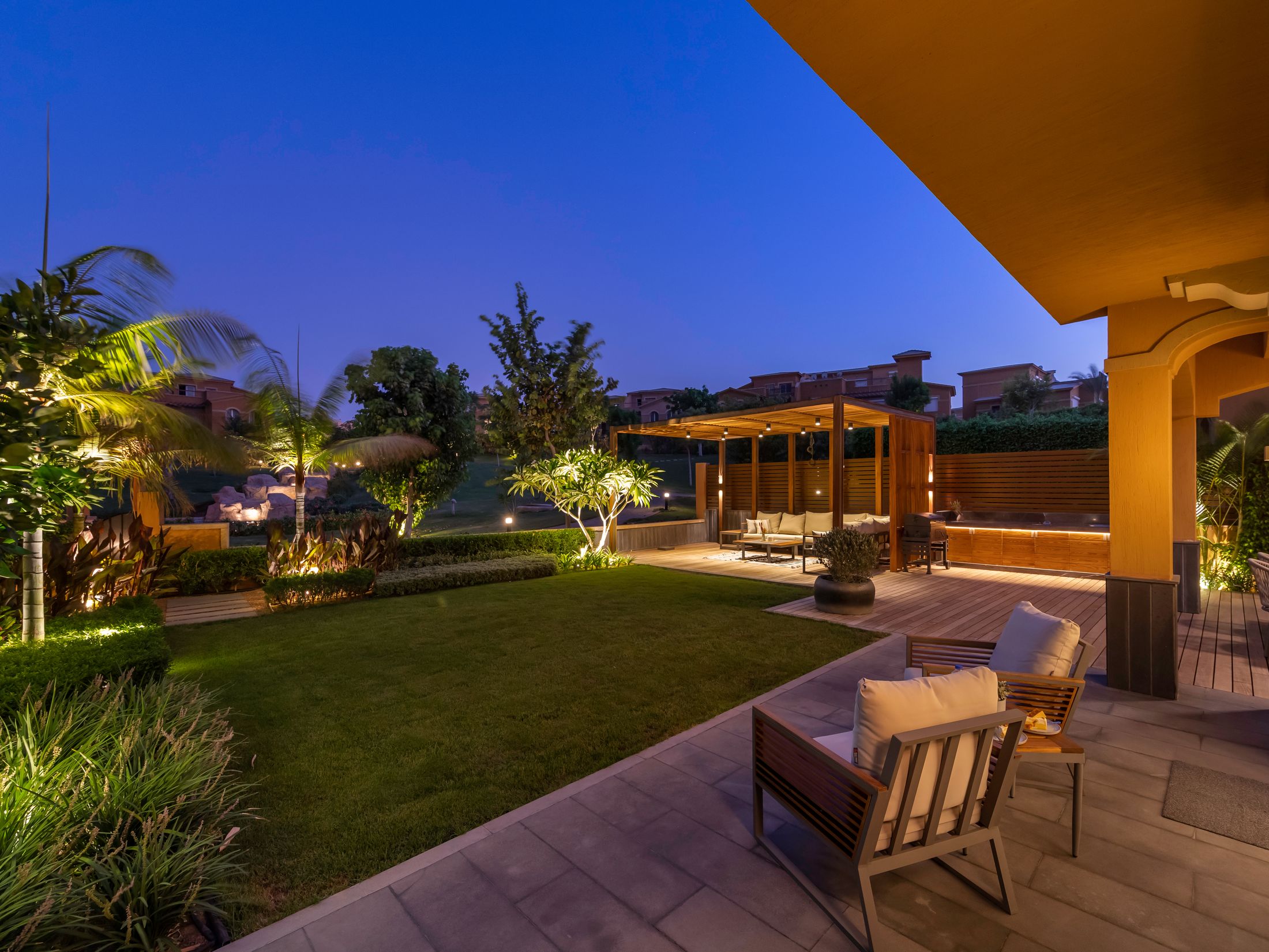 Loggia — Dyar Compound, Fifth Settlement, New Cairo — Xforms Studio