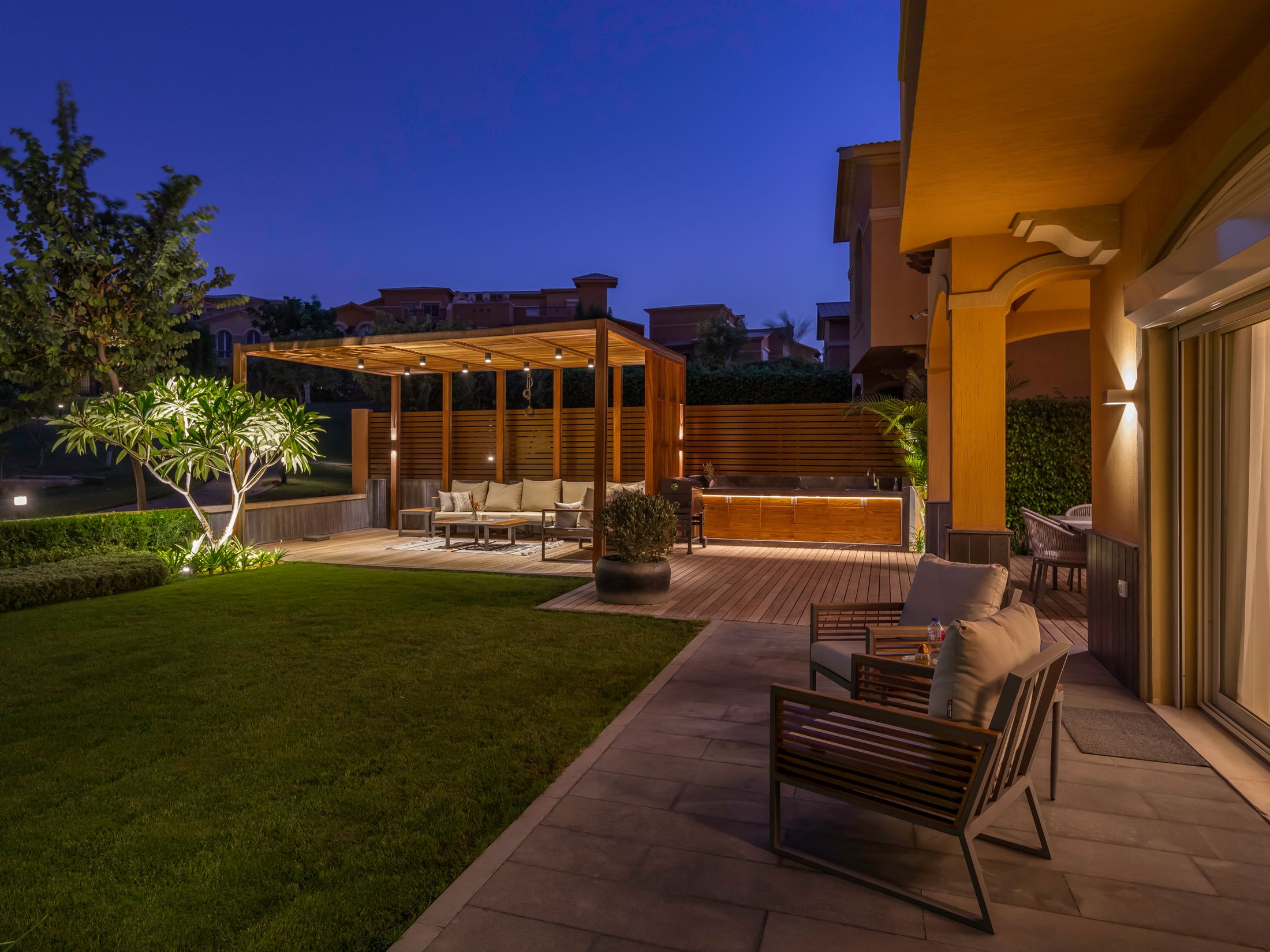 Loggia — Dyar Compound, Fifth Settlement, New Cairo — Xforms Studio