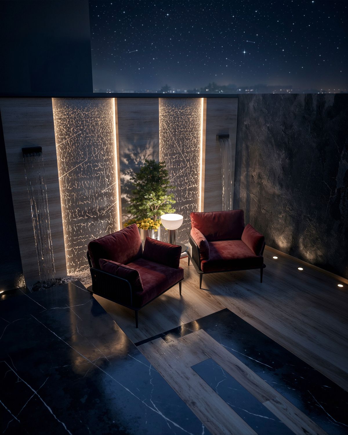 Nocturne — West Golf, Katameya, Cairo — Xforms Studio