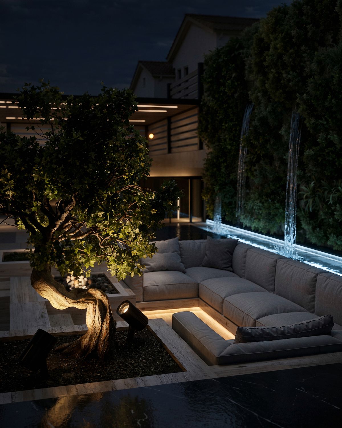 Nocturne — West Golf, Katameya, Cairo — Xforms Studio