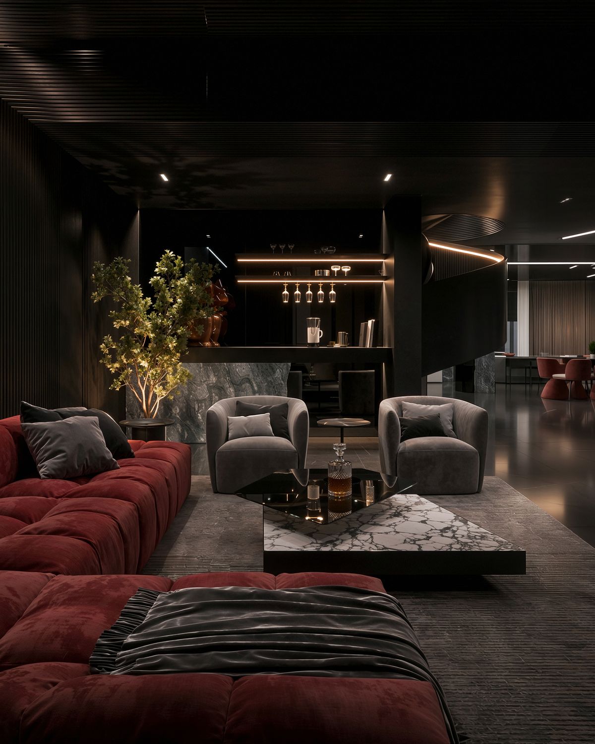 Nocturne — West Golf, Katameya, Cairo — Xforms Studio
