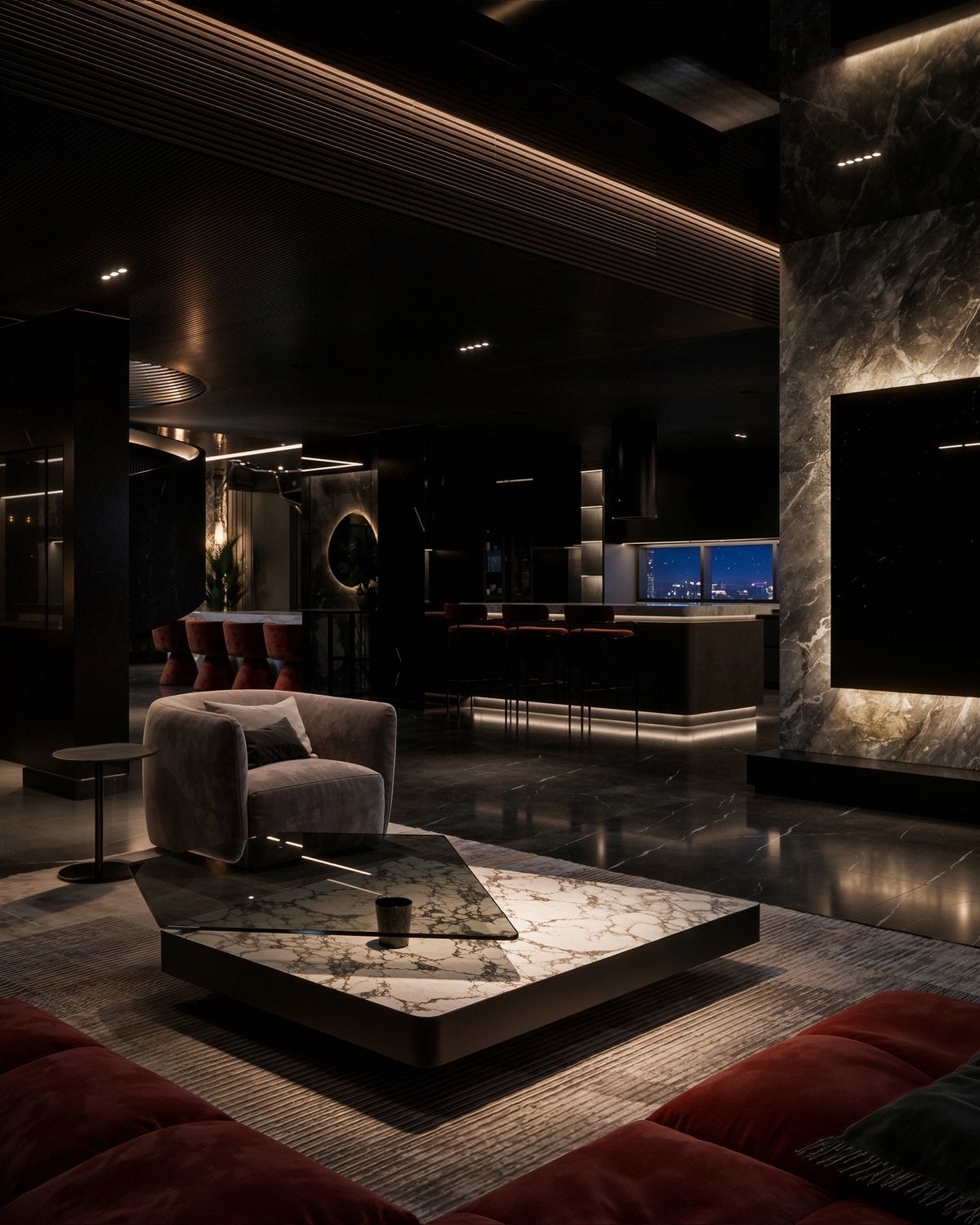 Nocturne — West Golf, Katameya, Cairo — Xforms Studio