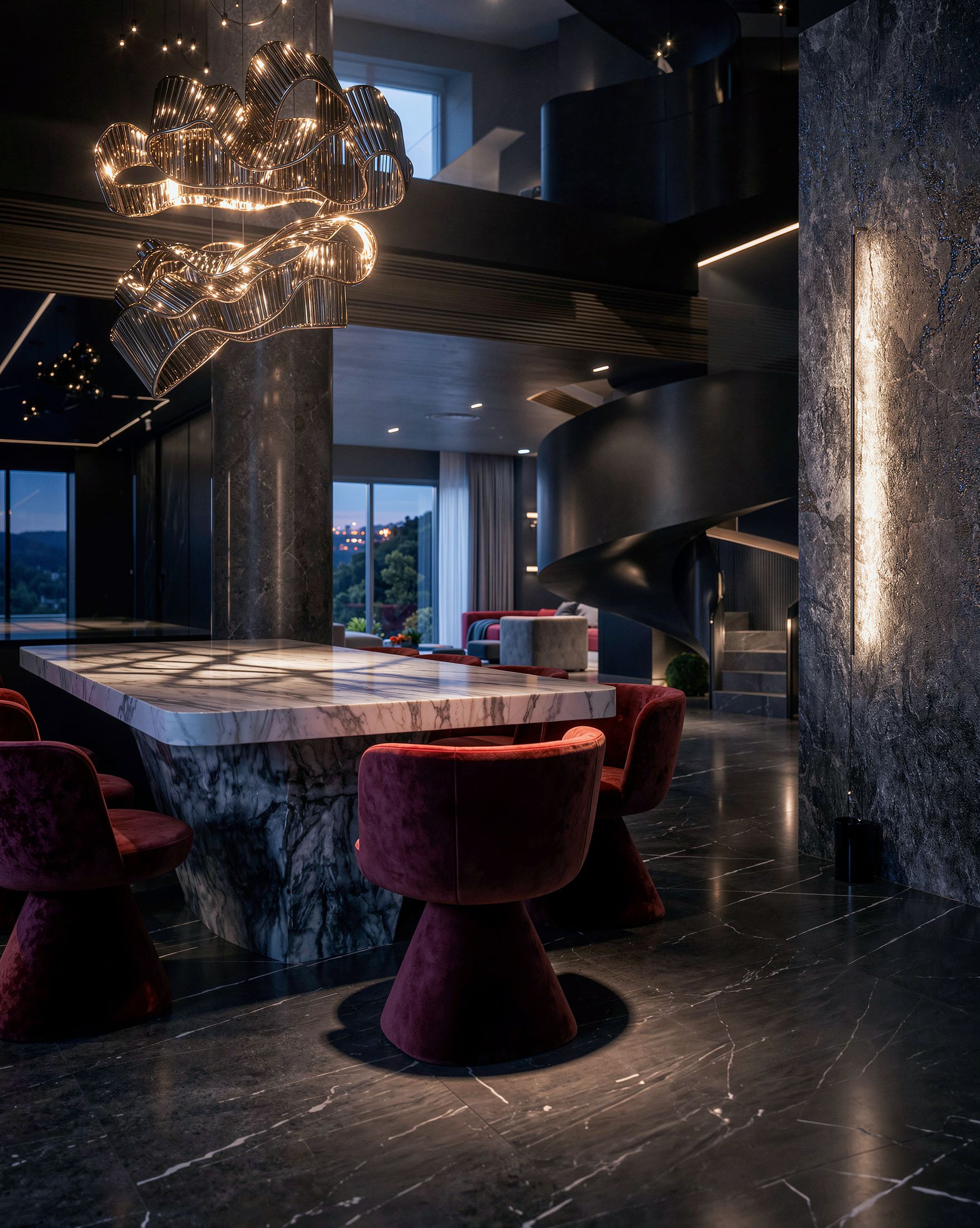 Nocturne — West Golf, Katameya, Cairo — Xforms Studio