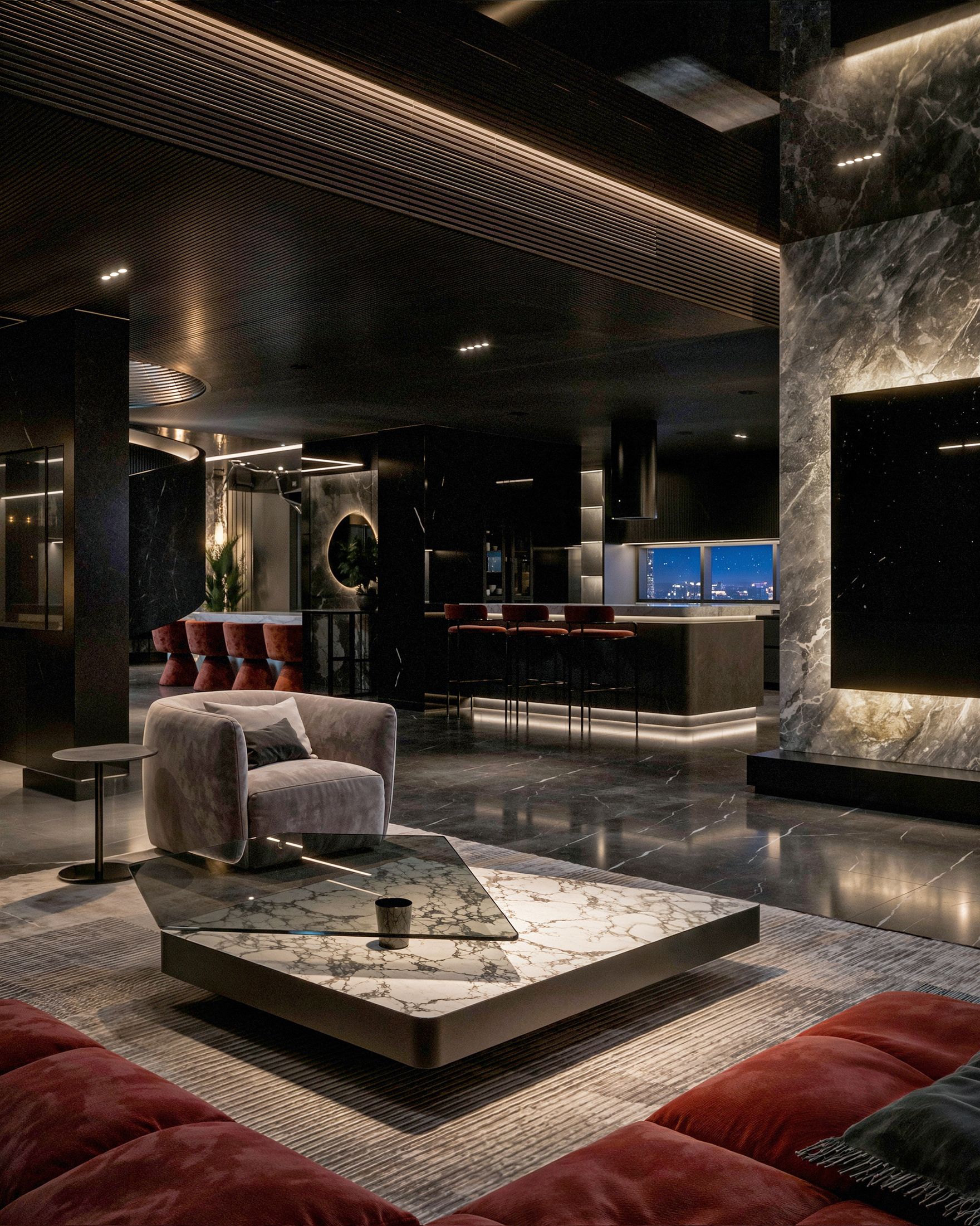 Nocturne — West Golf, Katameya, Cairo — Xforms Studio