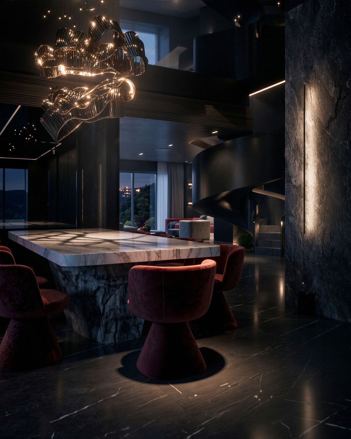 Nocturne — West Golf, Katameya, Cairo — Xforms Studio