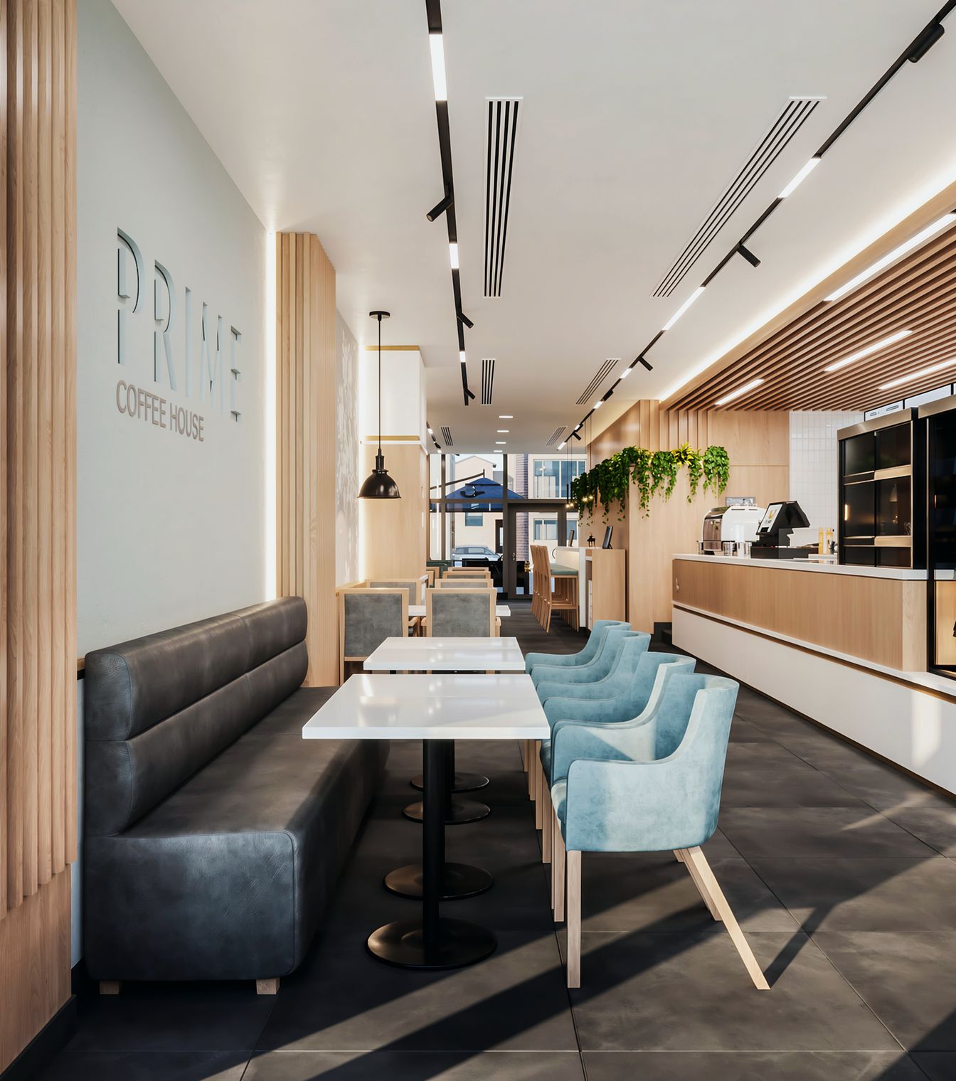 Prime Cafe — Shiek Zayed — Xforms Studio