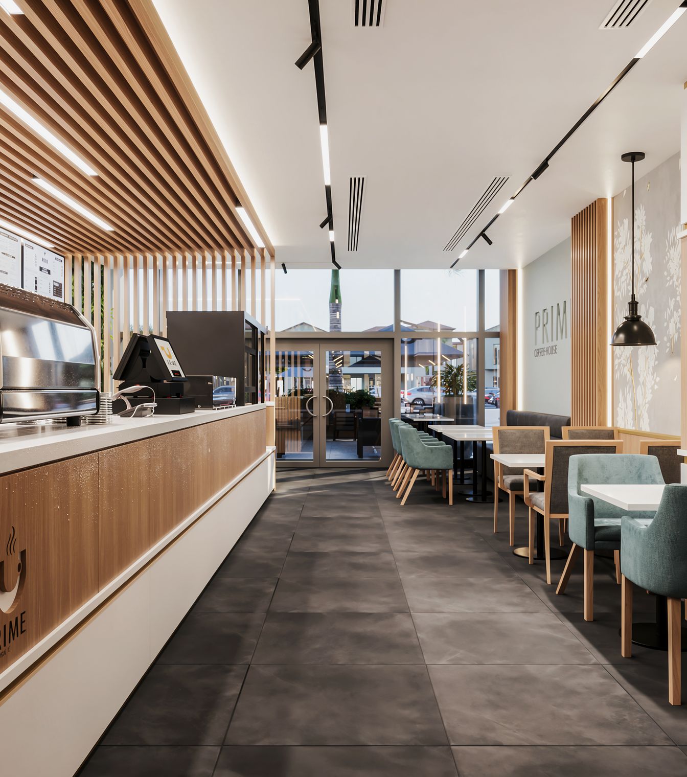 Prime Cafe — Shiek Zayed — Xforms Studio