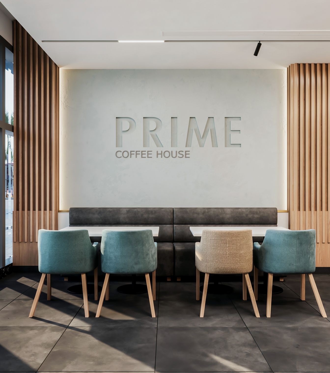 Prime Cafe — Shiek Zayed — Xforms Studio