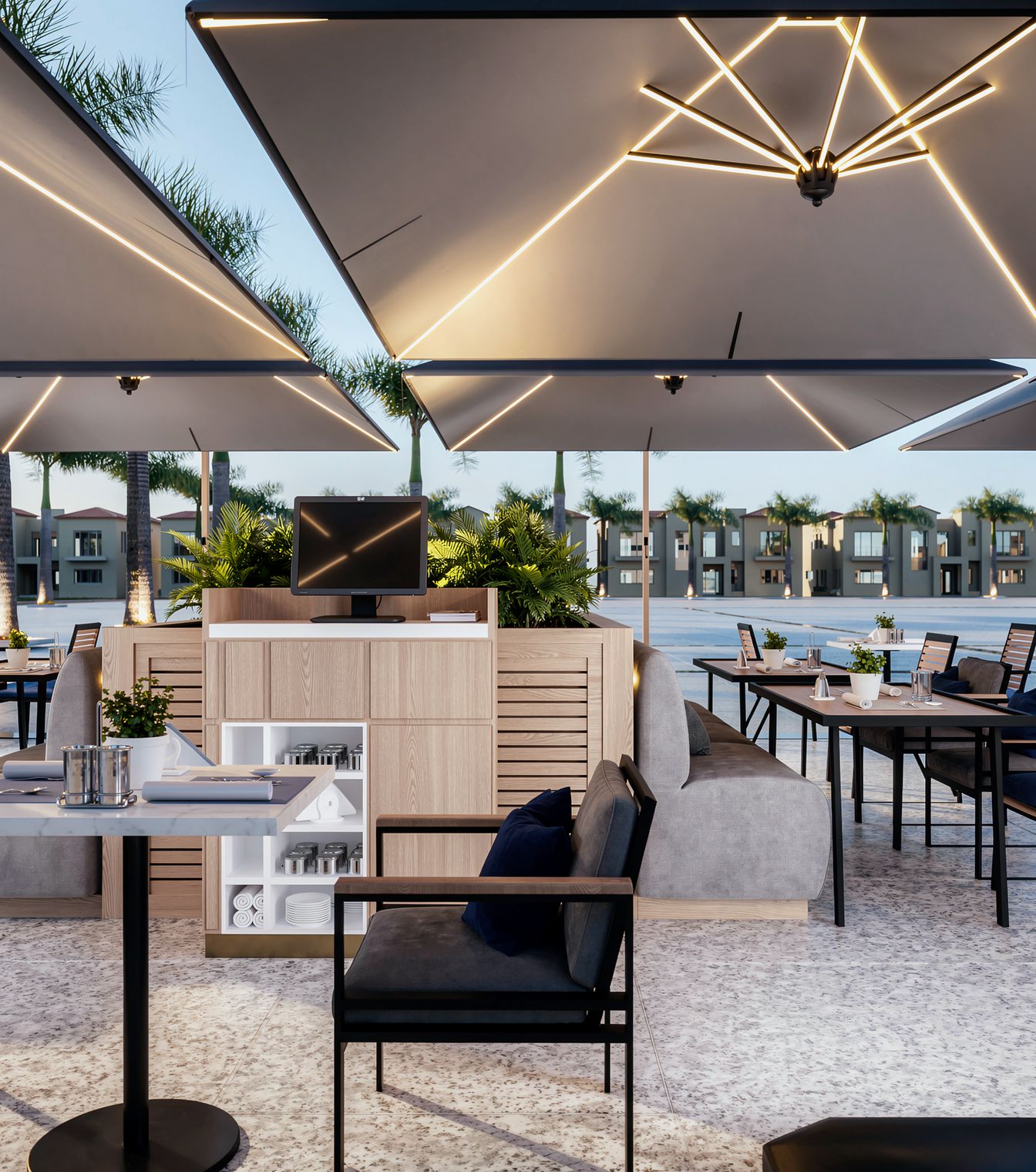 Prime Cafe — Shiek Zayed — Xforms Studio
