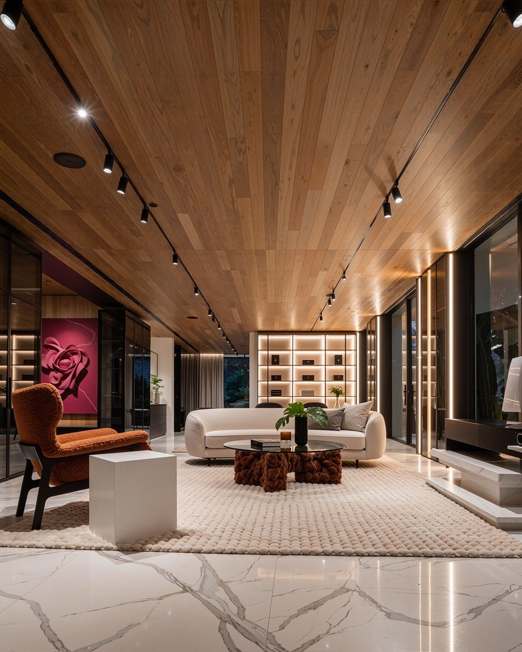 A Private Living Floor — West Golf, Katameya, Cairo — Xforms Studio