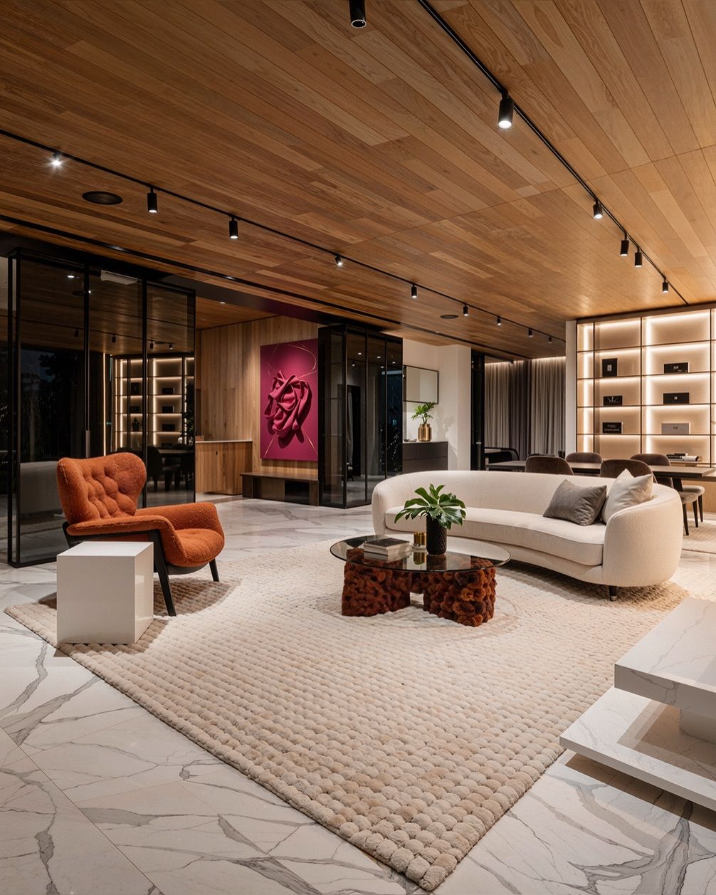 A Private Living Floor — West Golf, Katameya, Cairo — Xforms Studio
