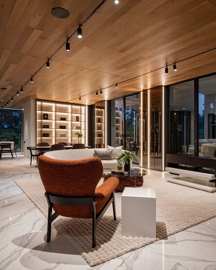 A Private Living Floor — West Golf, Katameya, Cairo — Xforms Studio