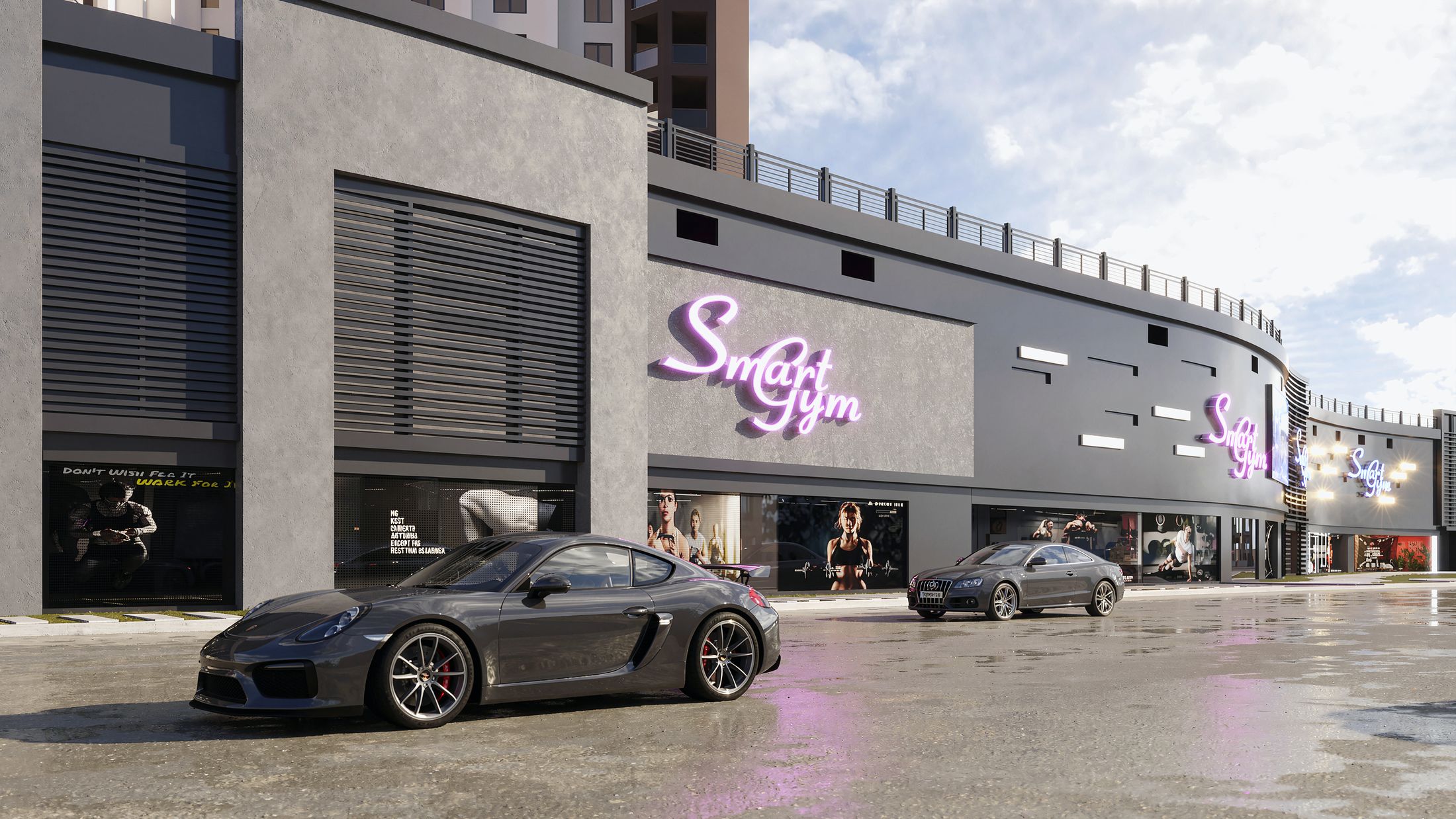 Smart Gym — Porto, New Cairo — Xforms Studio