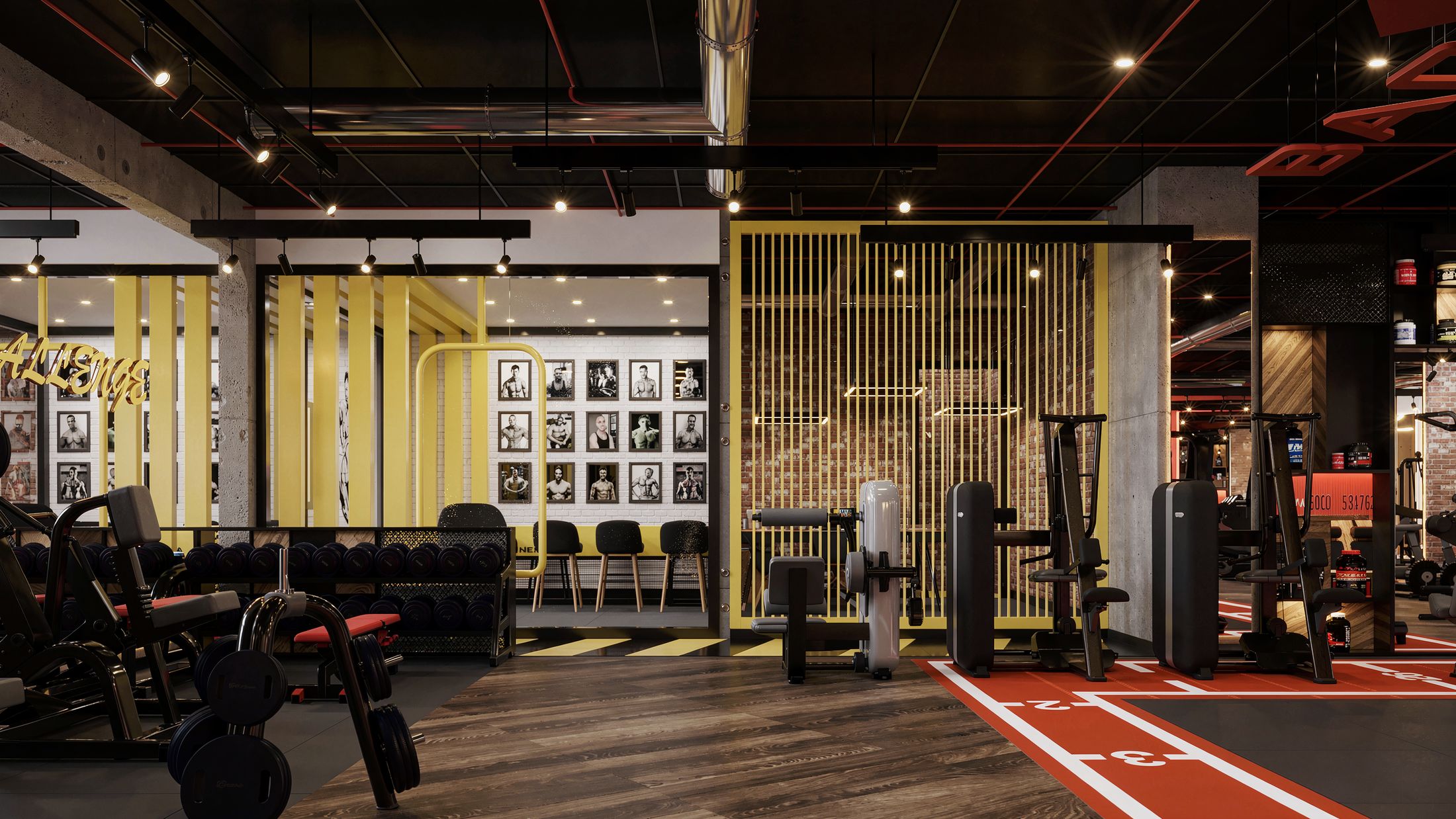 Smart Gym — Porto, New Cairo — Xforms Studio