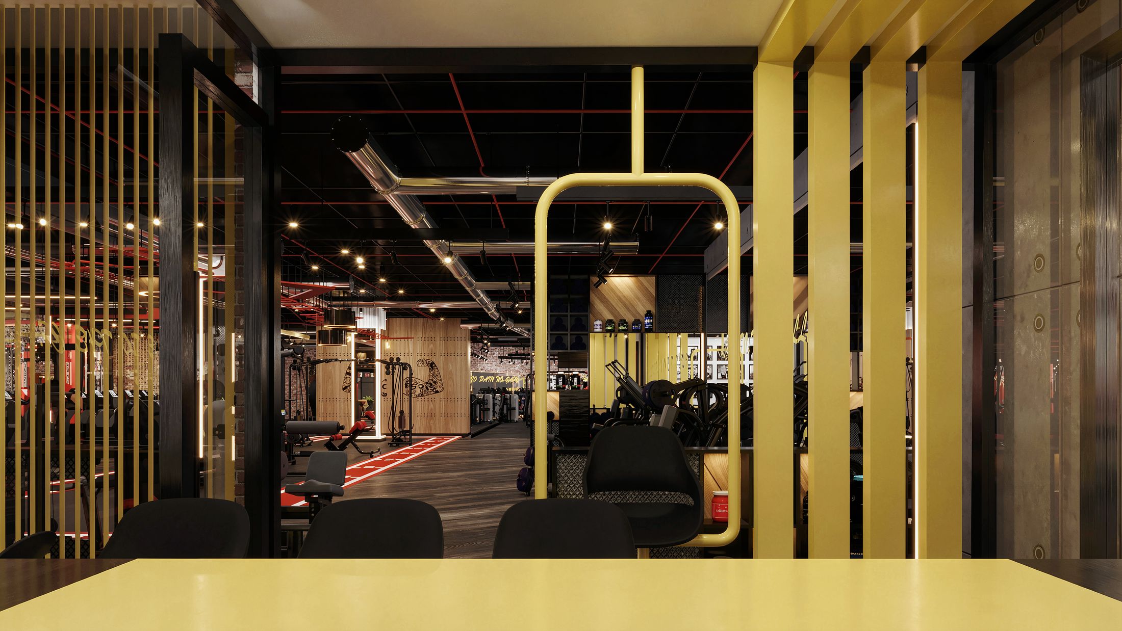 Smart Gym — Porto, New Cairo — Xforms Studio