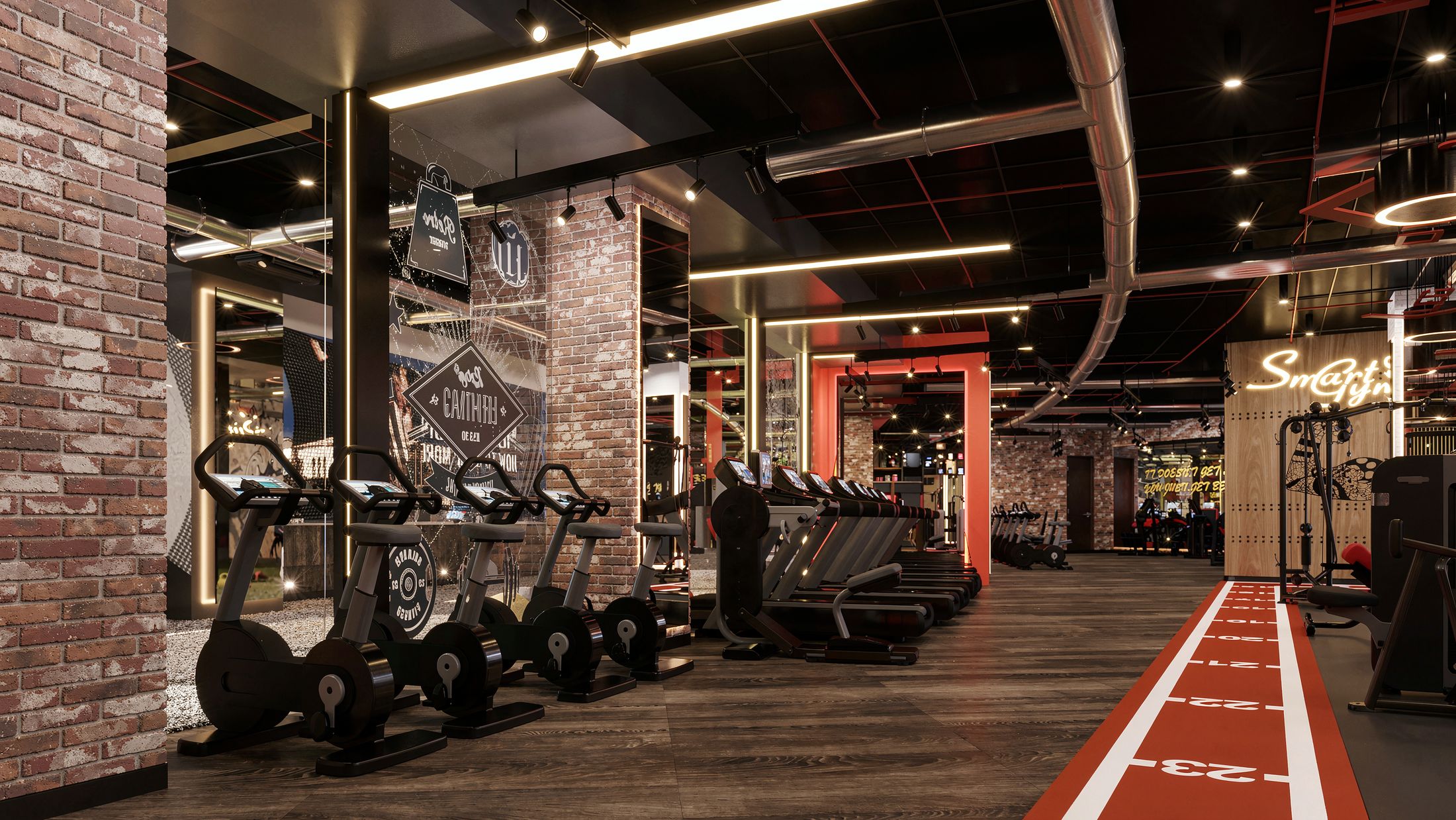 Smart Gym — Porto, New Cairo — Xforms Studio
