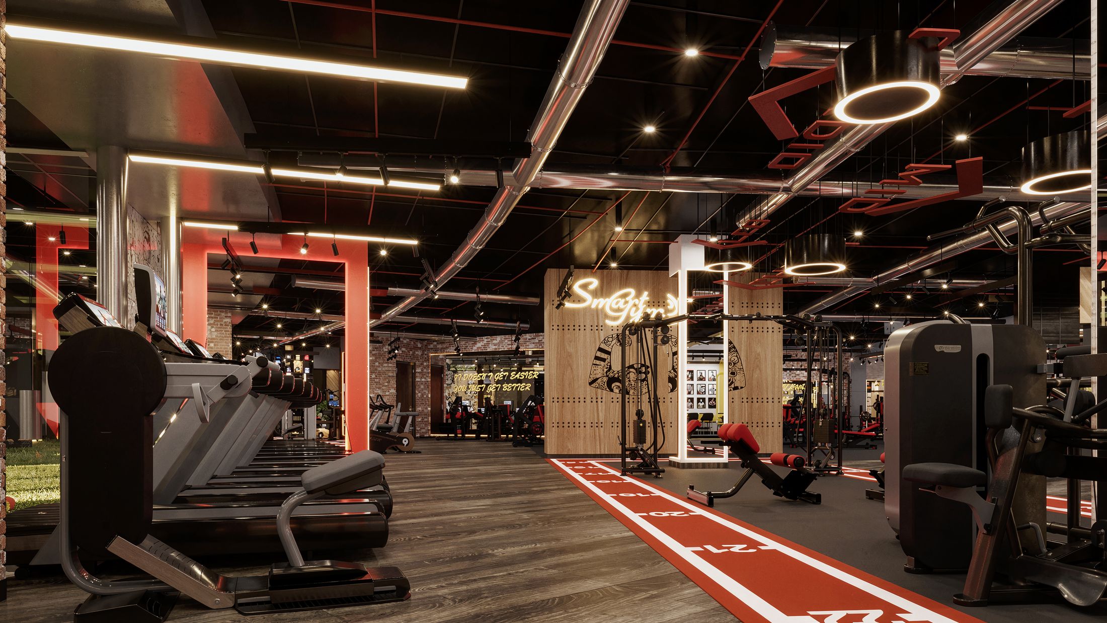 Smart Gym — Porto, New Cairo — Xforms Studio