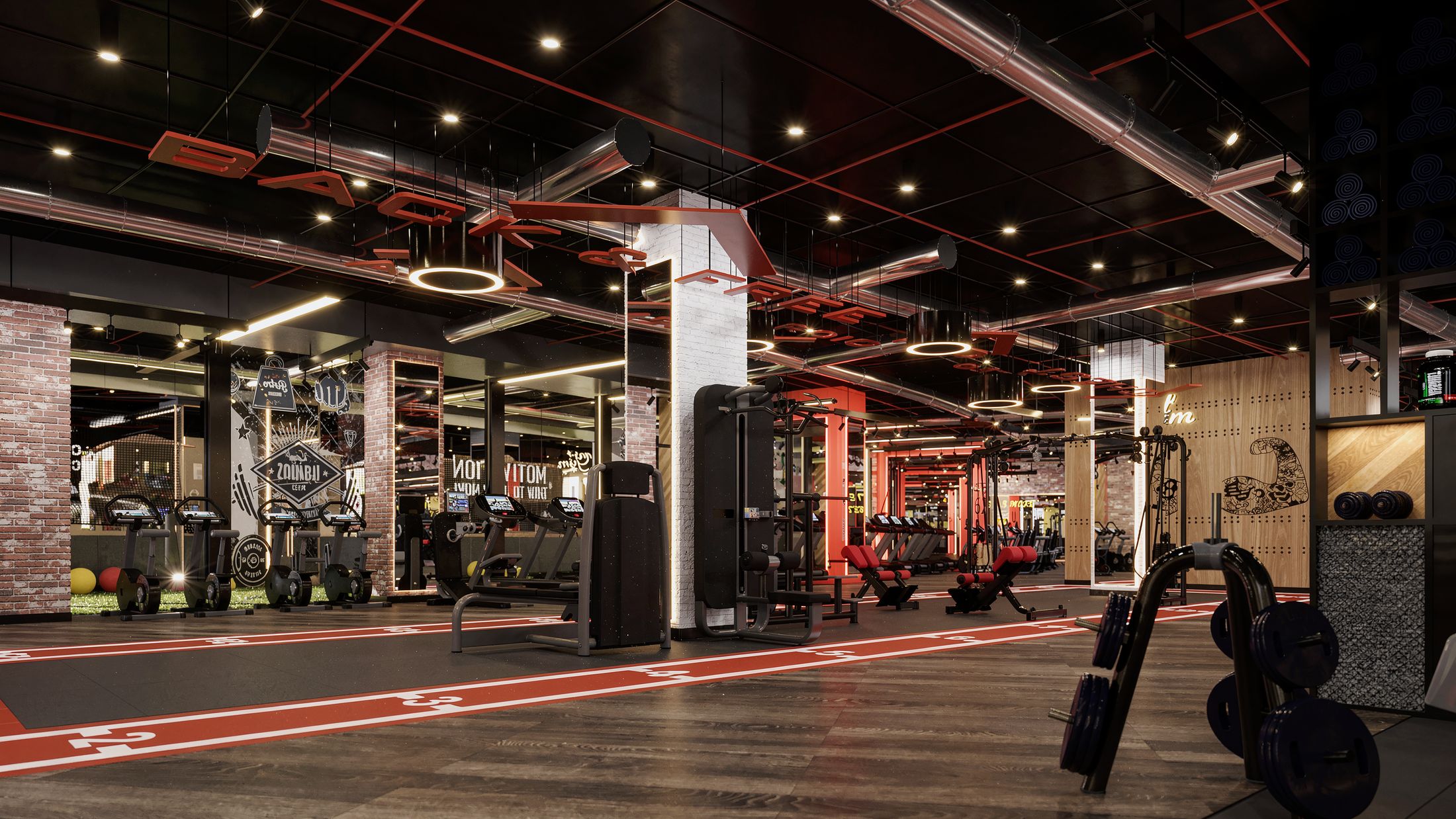 Smart Gym — Porto, New Cairo — Xforms Studio
