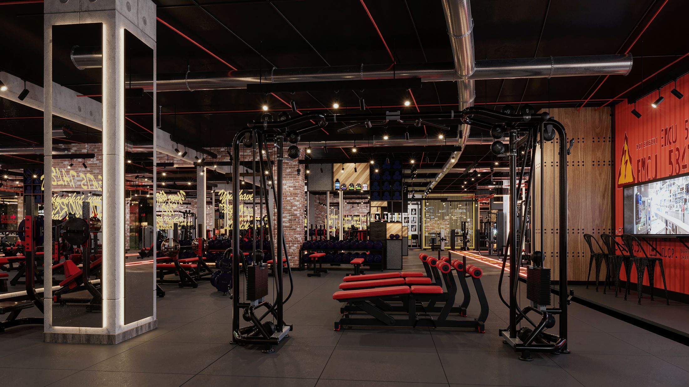 Smart Gym — Porto, New Cairo — Xforms Studio