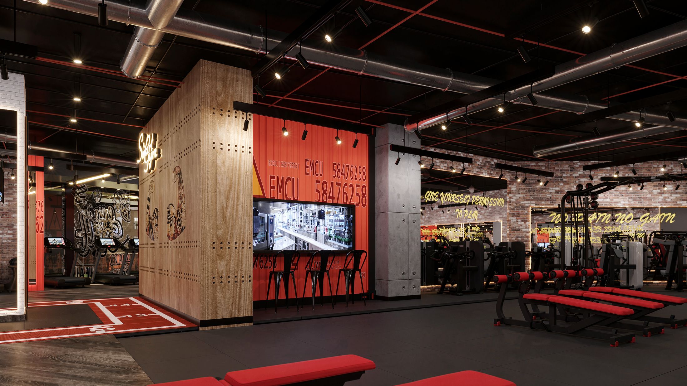 Smart Gym — Porto, New Cairo — Xforms Studio