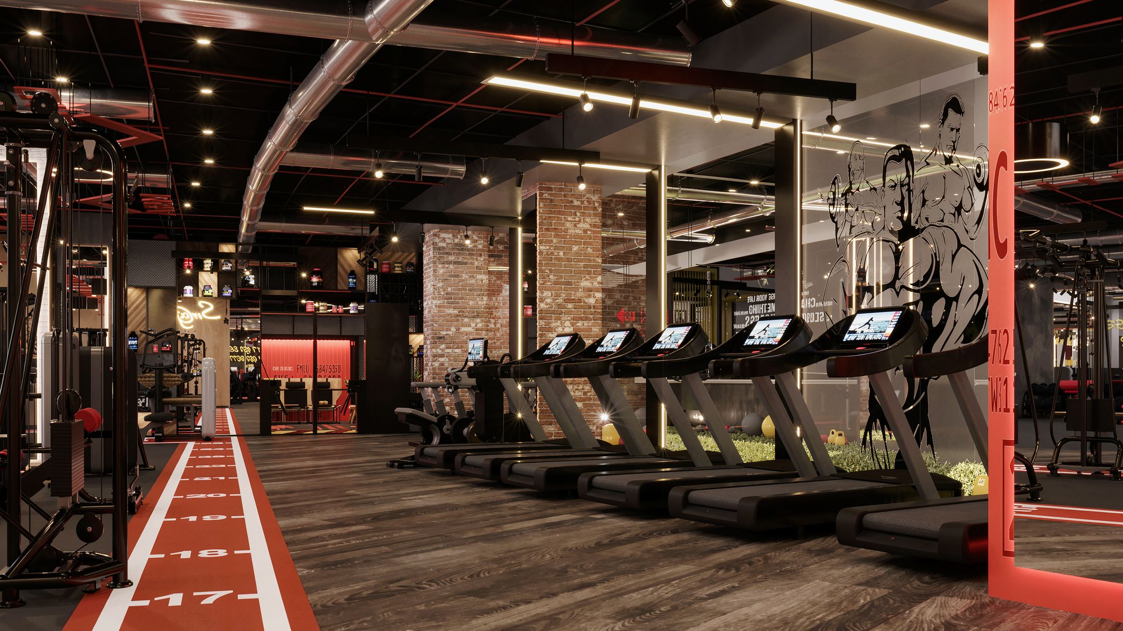 Smart Gym — Porto, New Cairo — Xforms Studio