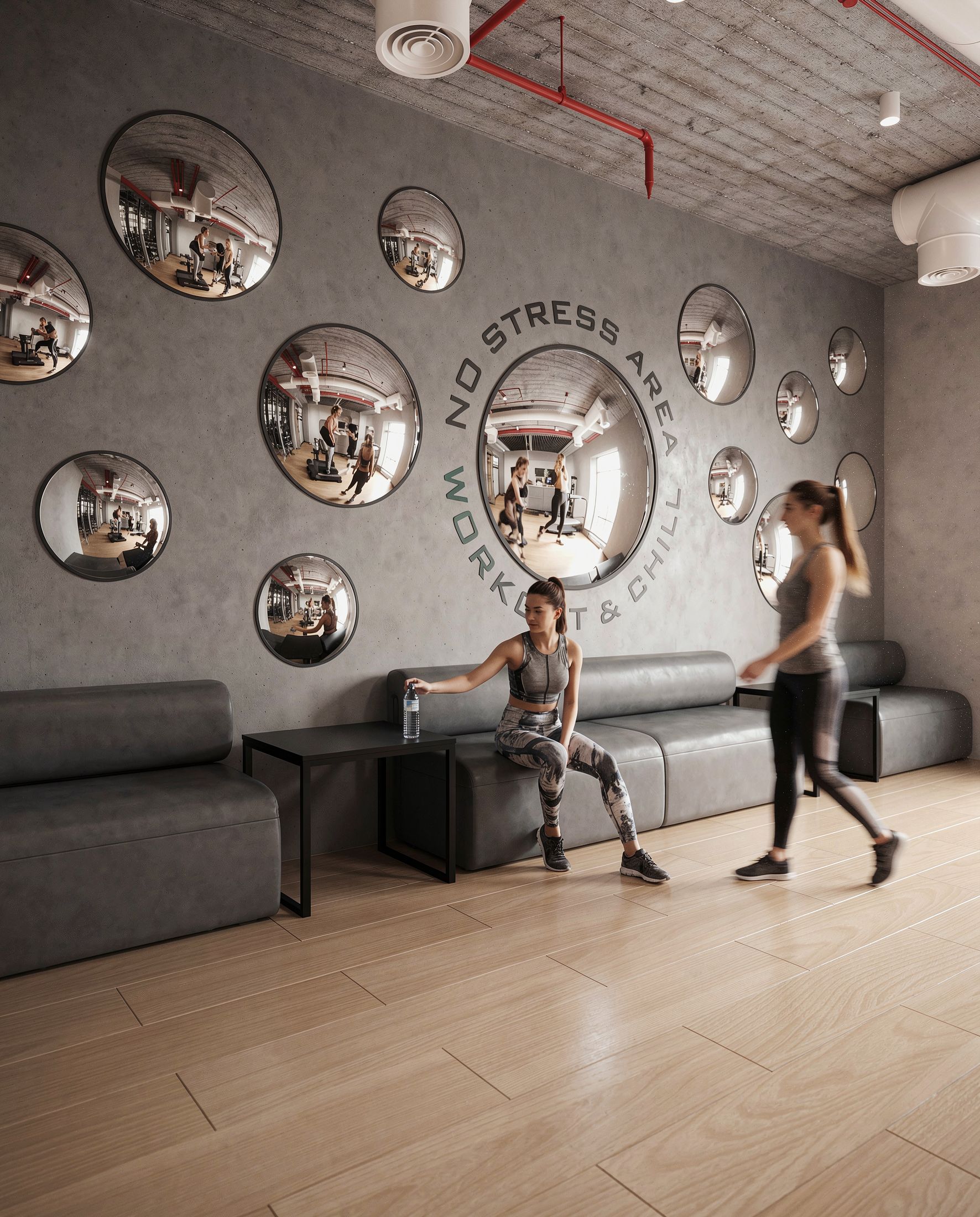 Smart Gym — Rock Gold Mall, New Cairo — Xforms Studio