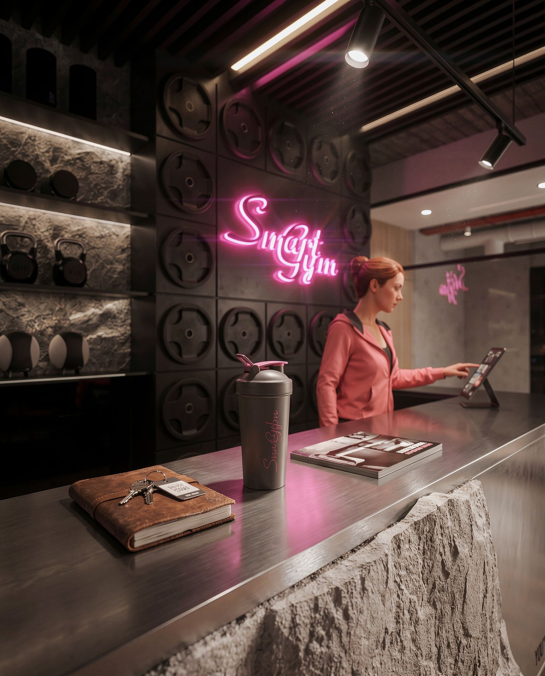 Smart Gym — Rock Gold Mall, New Cairo — Xforms Studio
