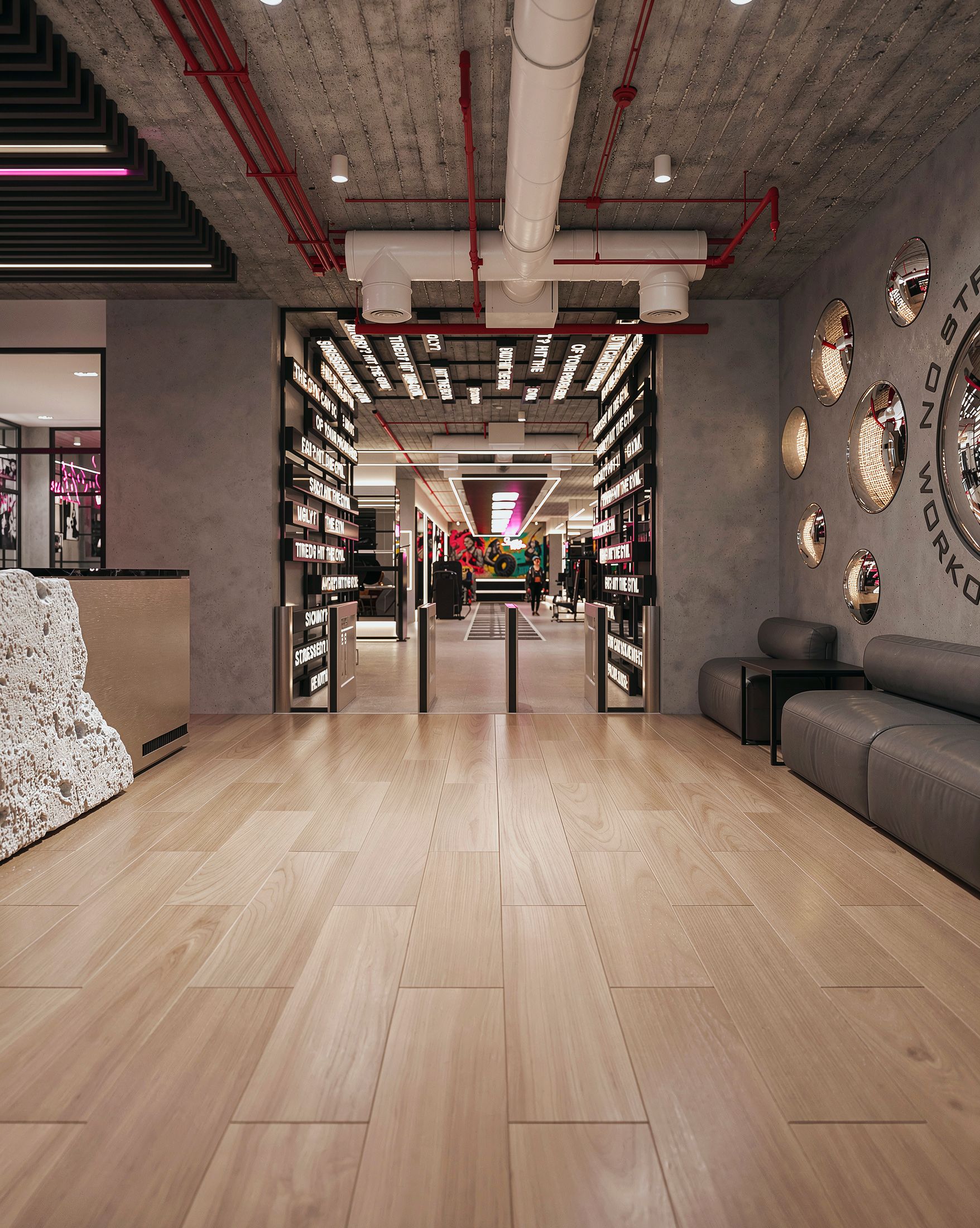 Smart Gym — Rock Gold Mall, New Cairo — Xforms Studio