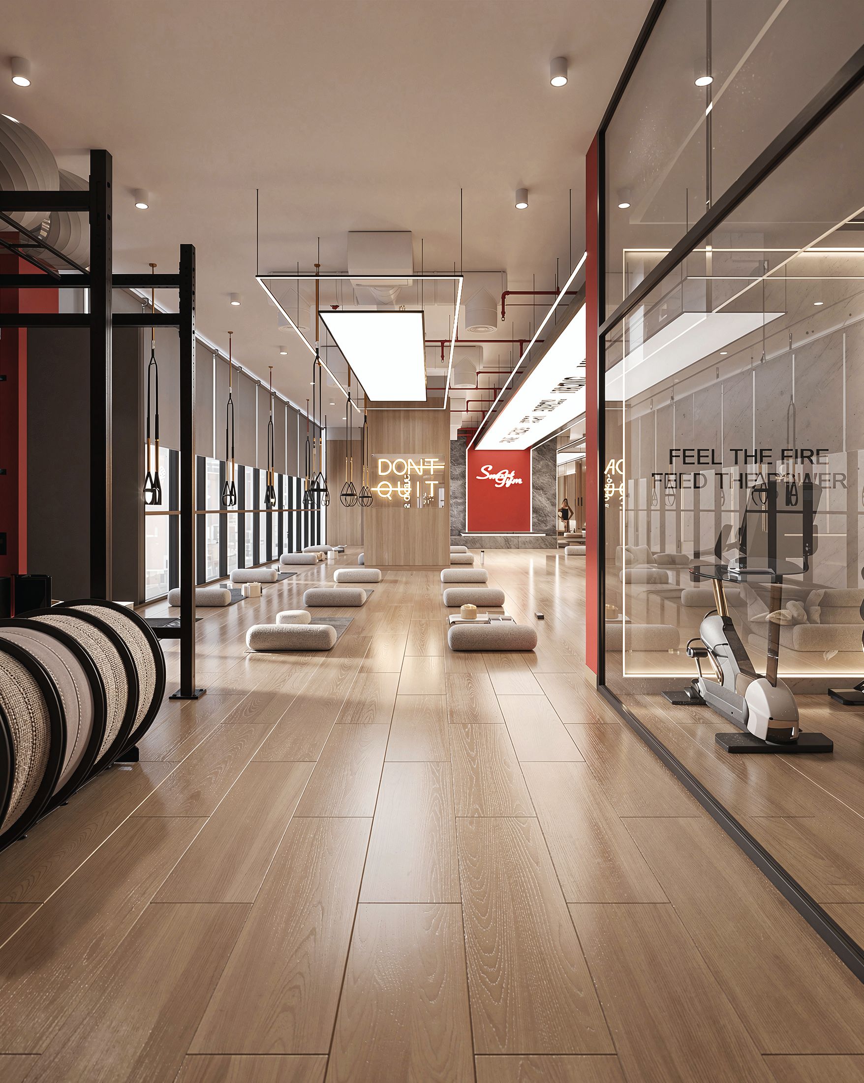 Smart Gym — Rock Gold Mall, New Cairo — Xforms Studio