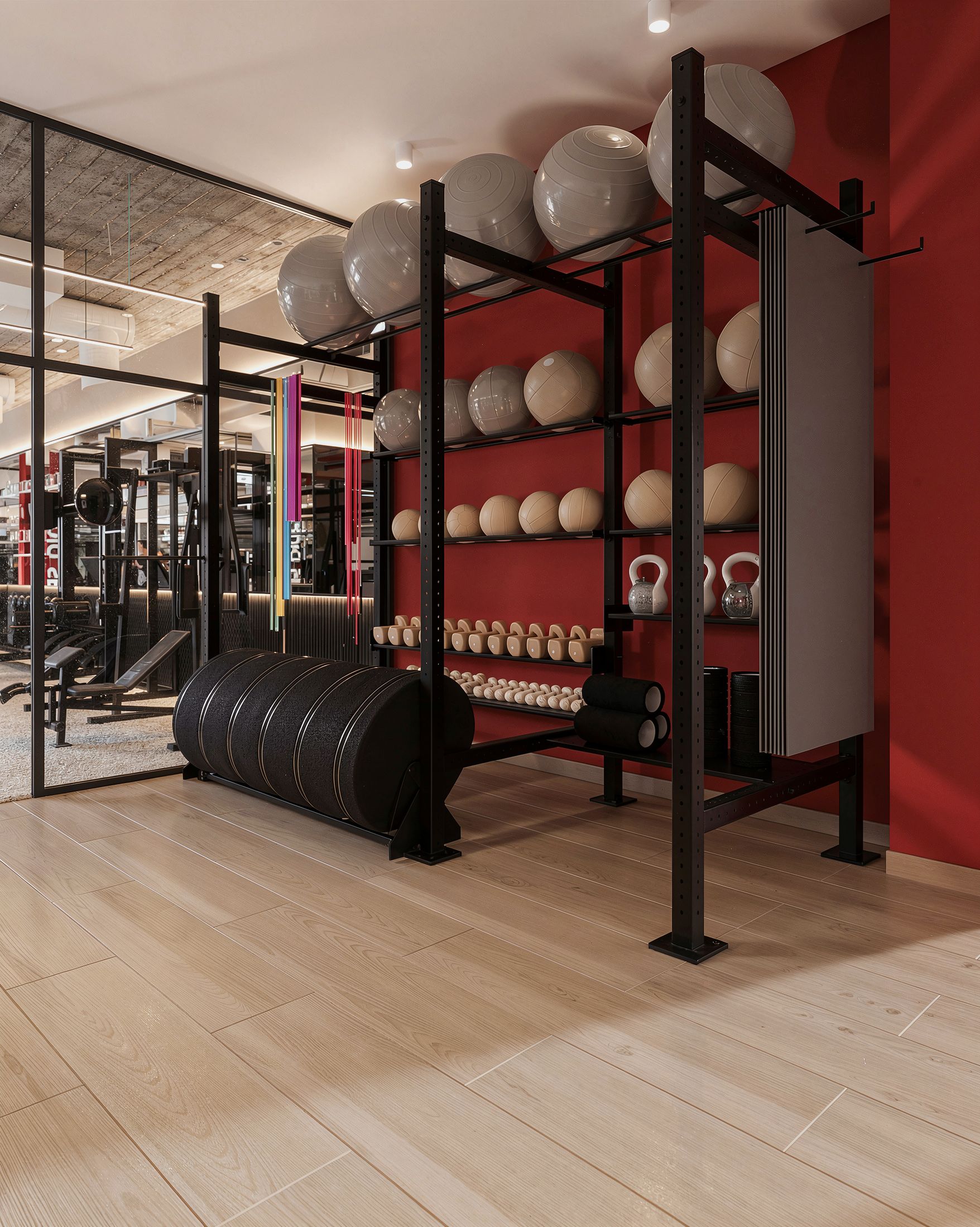 Smart Gym — Rock Gold Mall, New Cairo — Xforms Studio