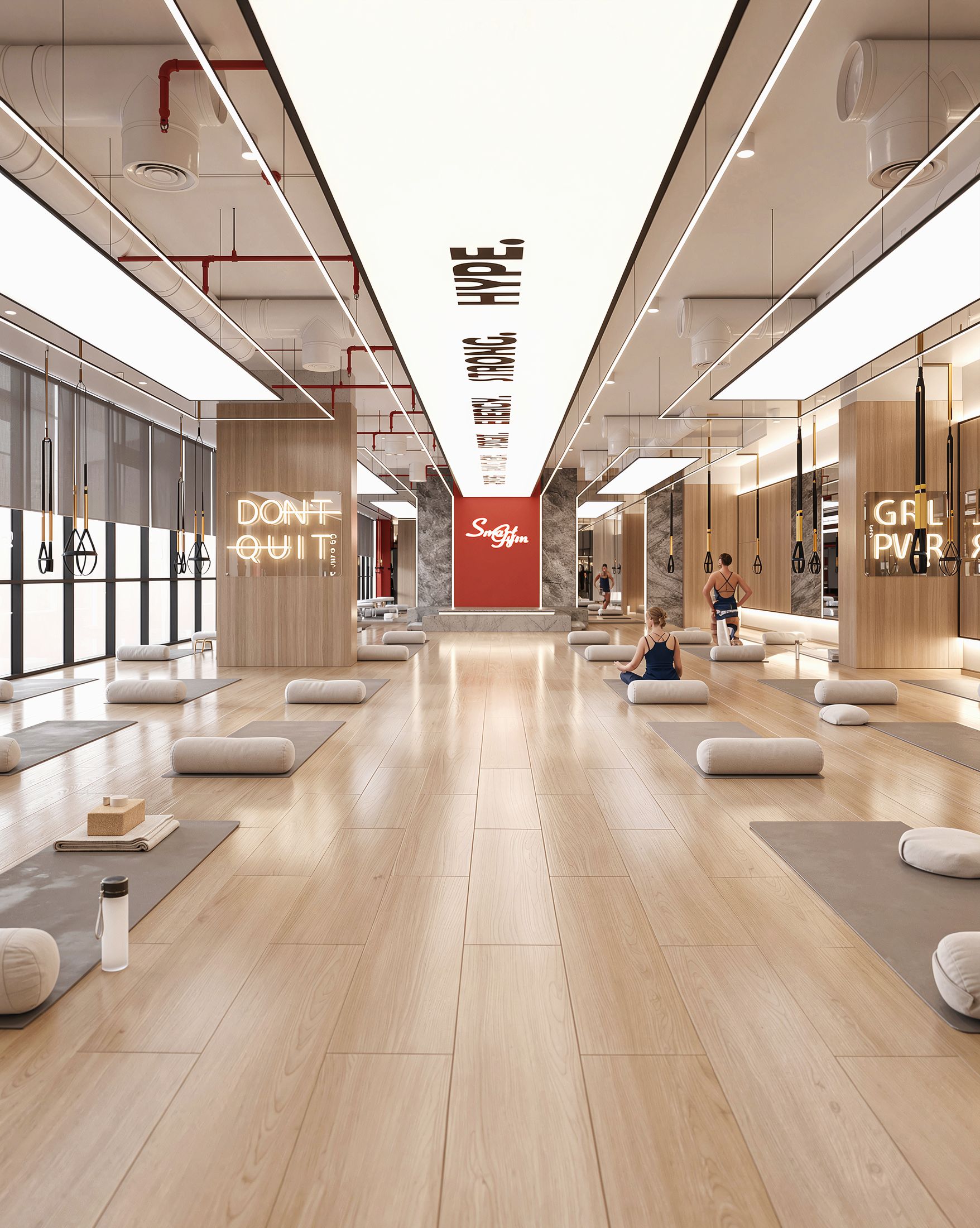 Smart Gym — Rock Gold Mall, New Cairo — Xforms Studio
