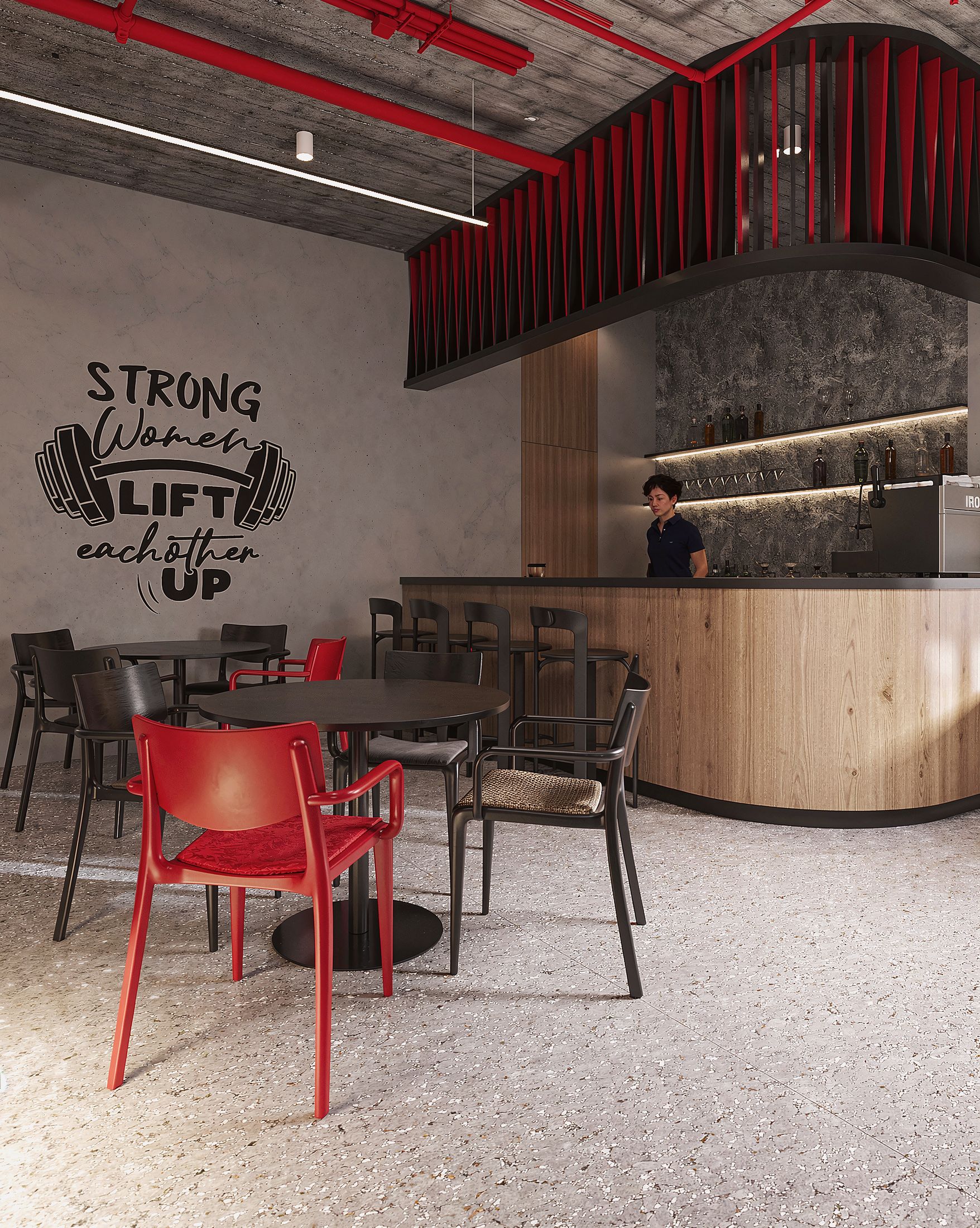 Smart Gym — Rock Gold Mall, New Cairo — Xforms Studio